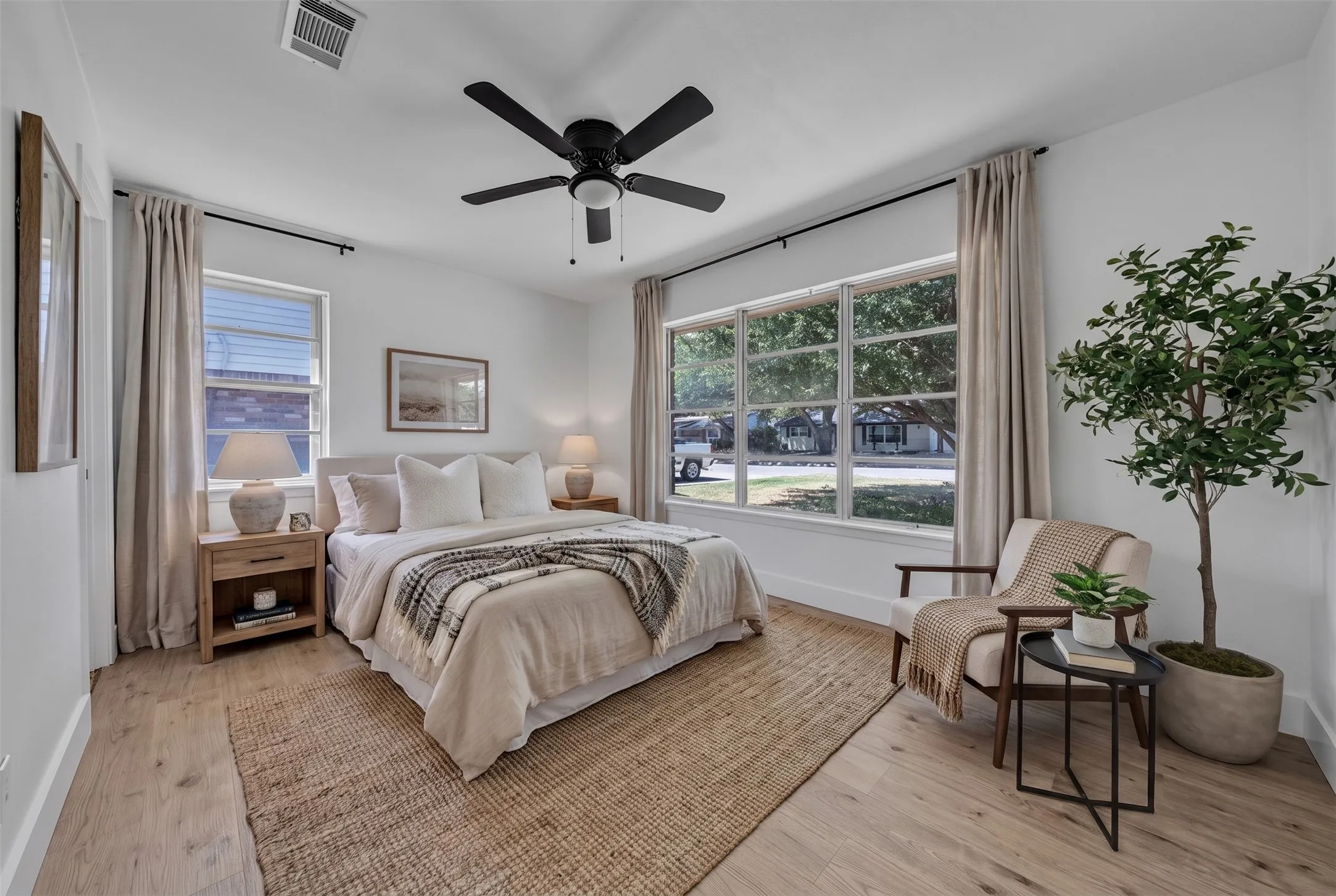 Front Bedroom Tastefully Staged