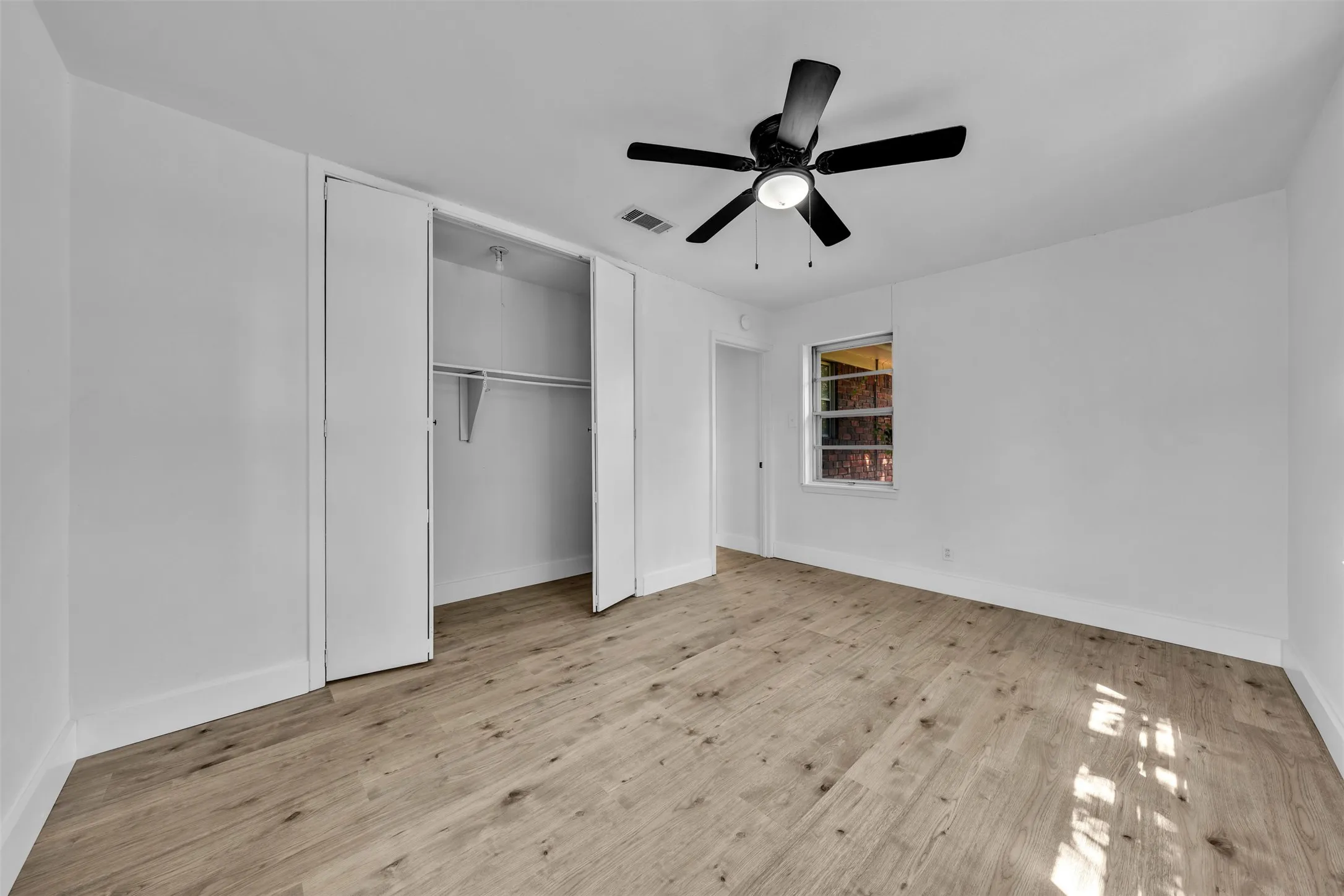 Large Rear Bedroom with Large Closet