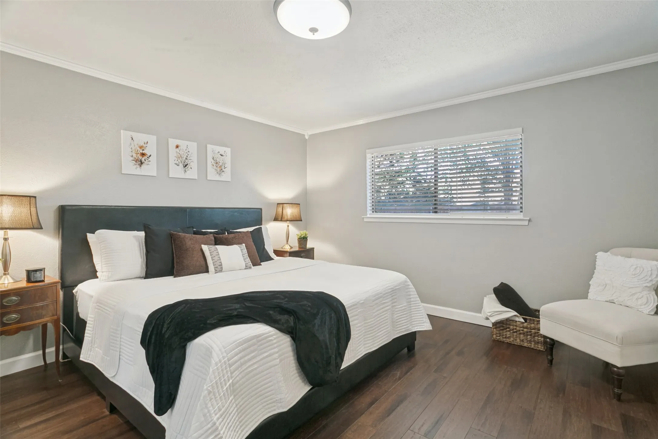 Another view of the spacious master bedroom.