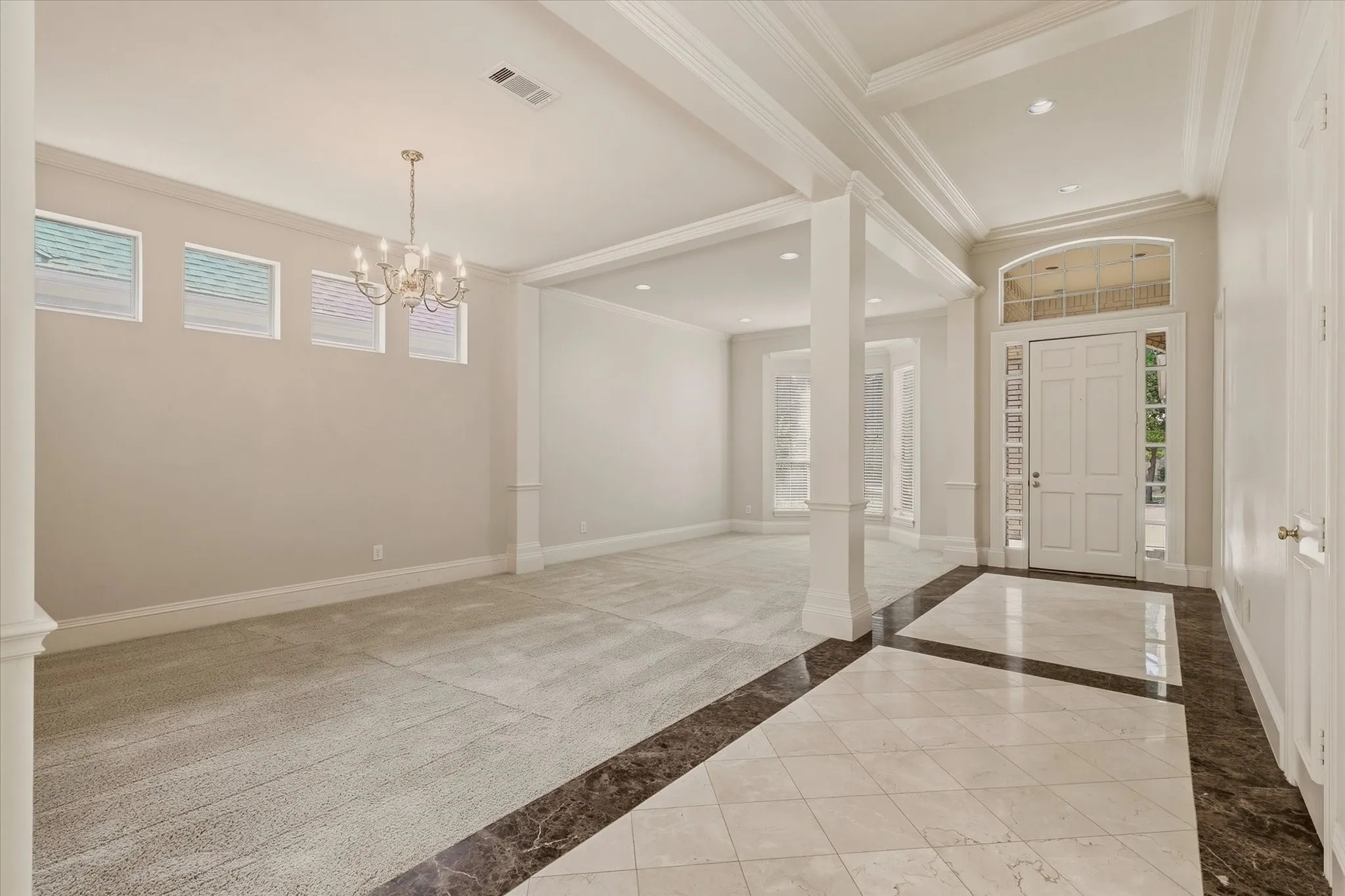 A look back at the Entry and Living Room
