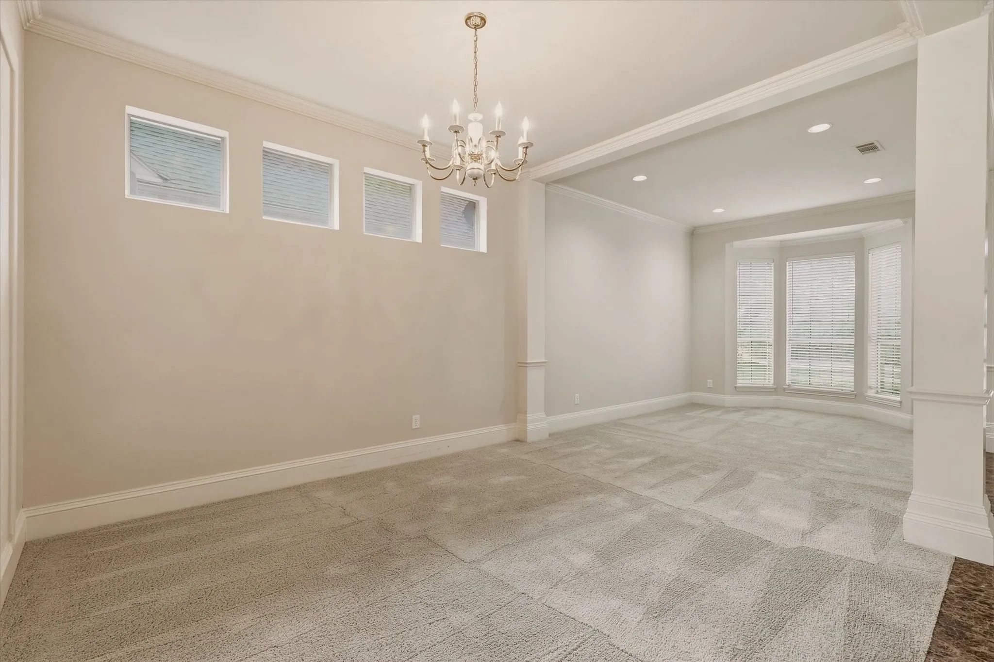 Dining and Living Room combo