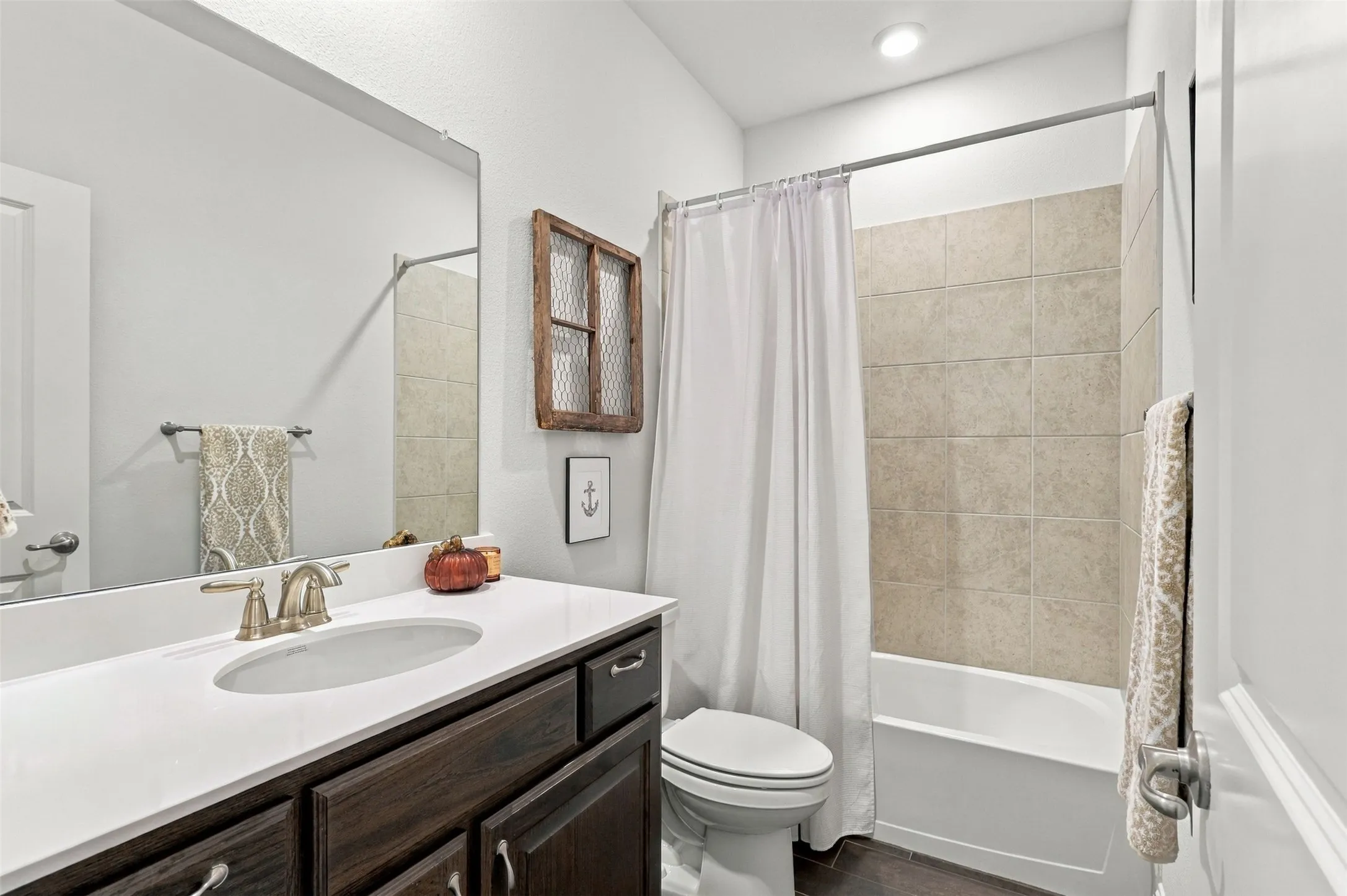 First floor full bathroom