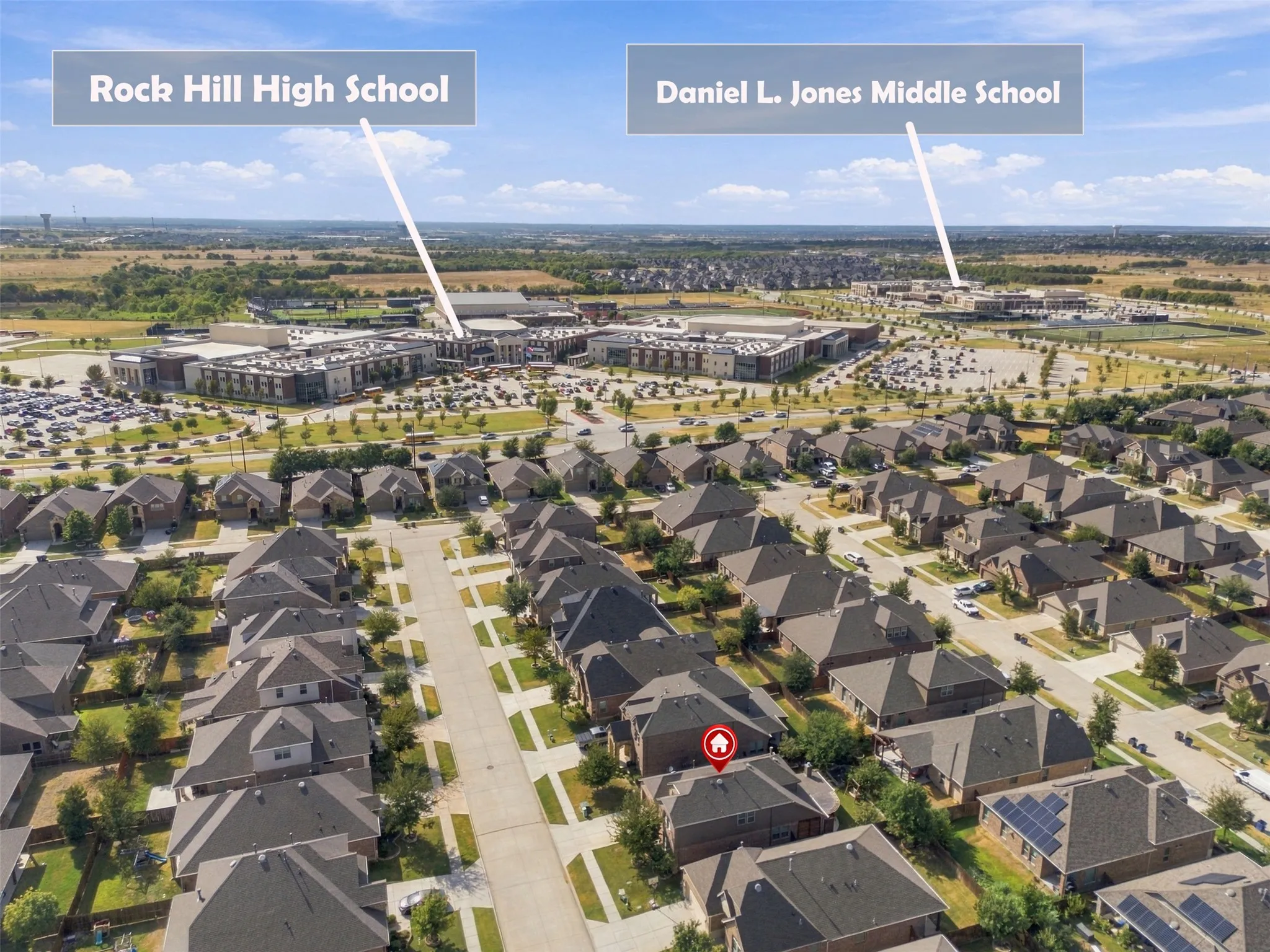 Close proximity to Prosper ISD schools