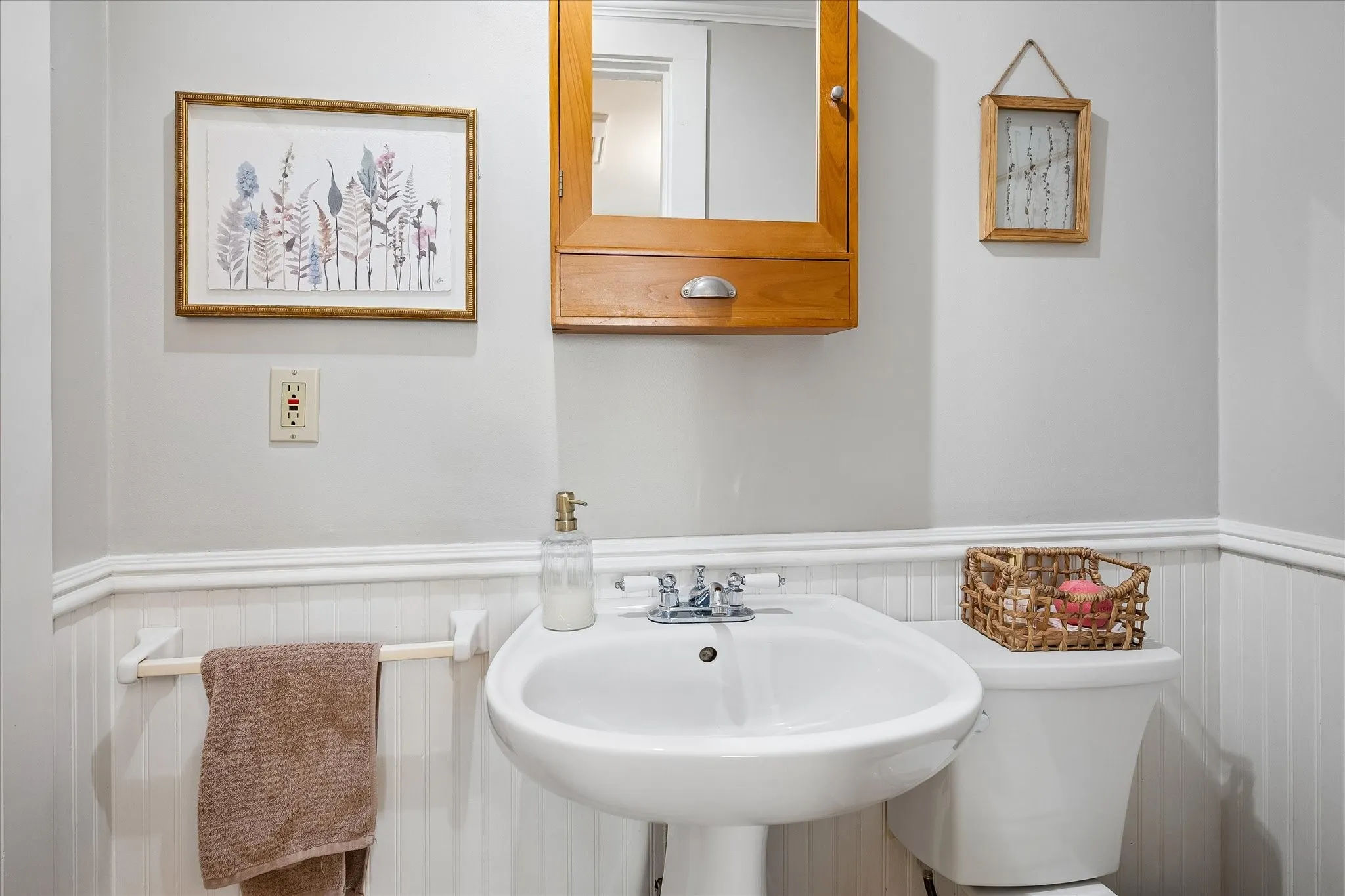 Half bath downstairs