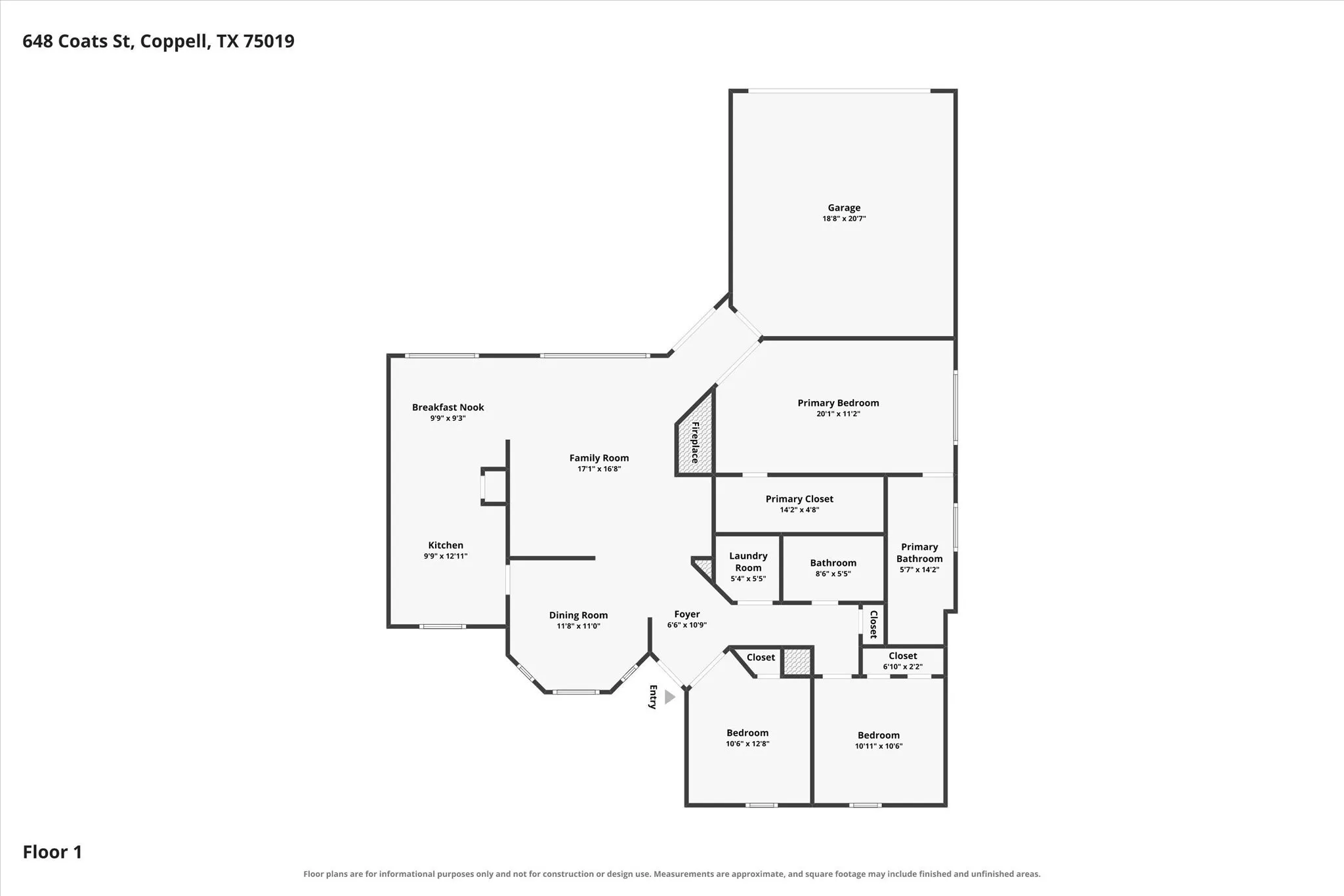 Single Family Residence For Sale in Dallas County , 648 Coats Street, Coppell, Texas 75019, 3 Bedroom, 2 Bathroom, 2 Garage spaces, 1,585 Sqft, built in 1985, mls#21386756, Real Estate Agent in Coppell, Homes For Sale in Dallas county, Homes For Sale in Coppell, Realtor in Coppell Texas, Real Estate Brokerage Independent Realty Texas, Luminita Cordes Realtor