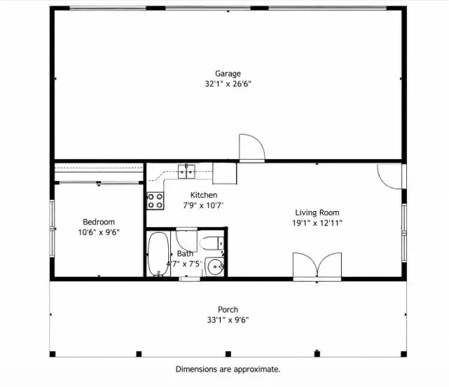 Single Family Residence For Sale in Hunt County , 3269 Callaway Lane, Quinlan, Texas 75474, 1 Bedroom, 1 Bathroom, 3 Garage spaces, 1,040 Sqft, built in 2006, mls#21387606, Real Estate Agent in Quinlan, Homes For Sale in Hunt county, Homes For Sale in Quinlan, Realtor in Quinlan Texas, Real Estate Brokerage Independent Realty Texas, Luminita Cordes Realtor