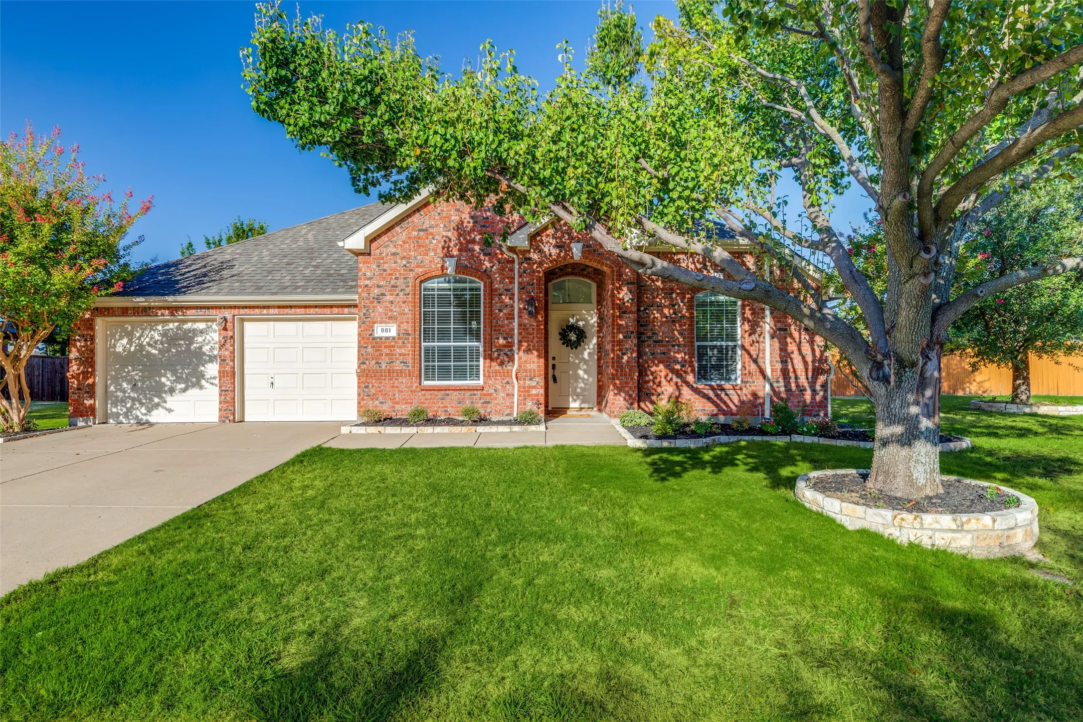 Front of home