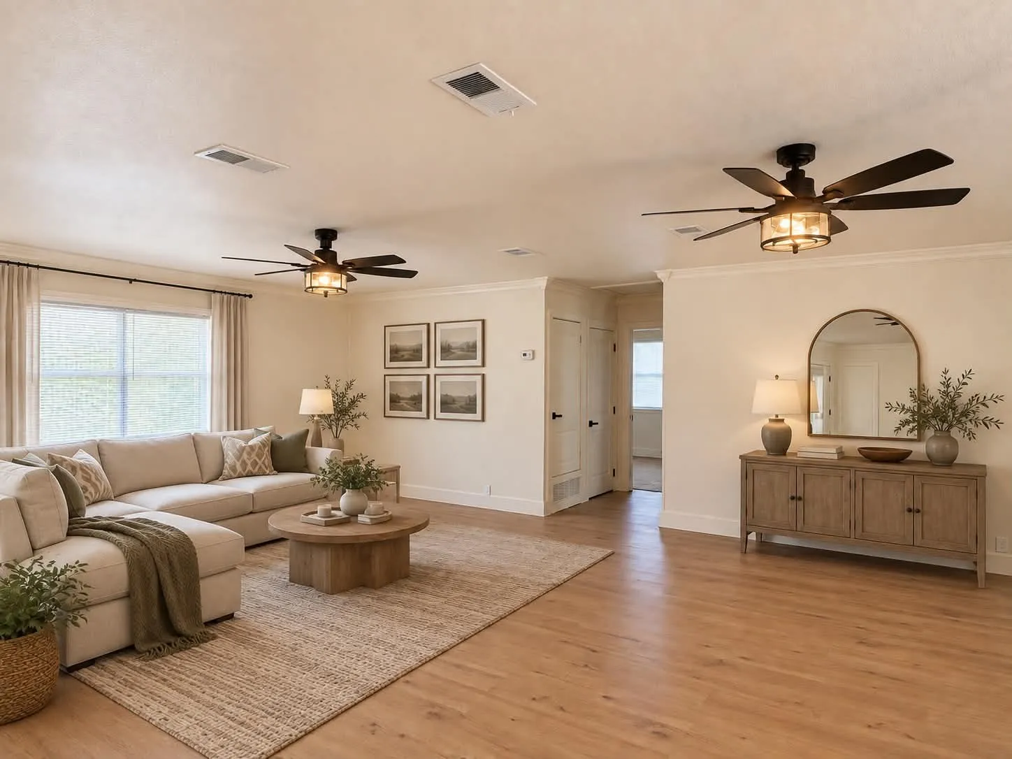 This photo contains virtual staging, just to help you visualize!