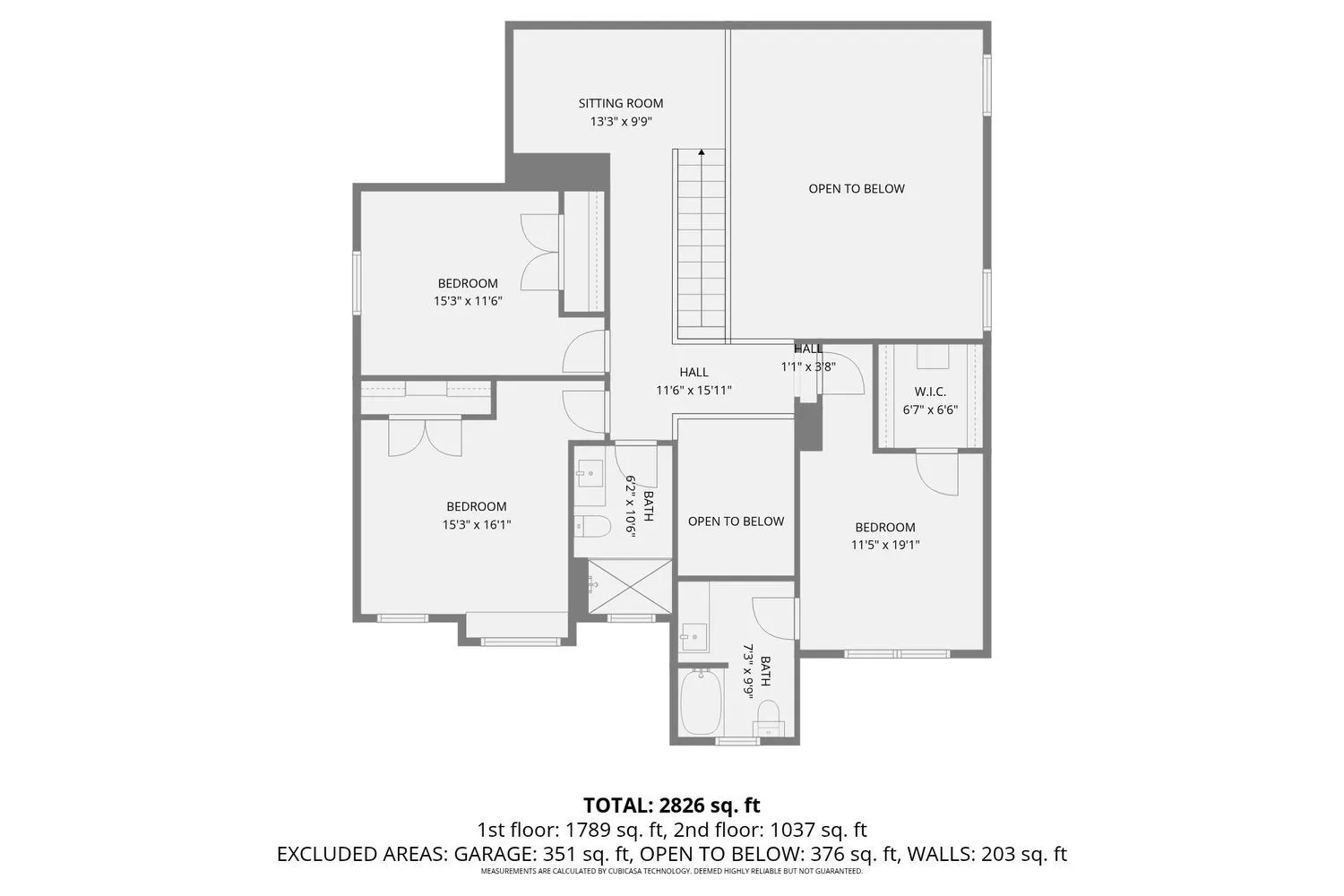 View of floor plan / room layout