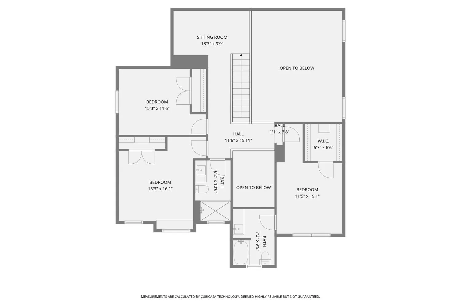 View of room layout