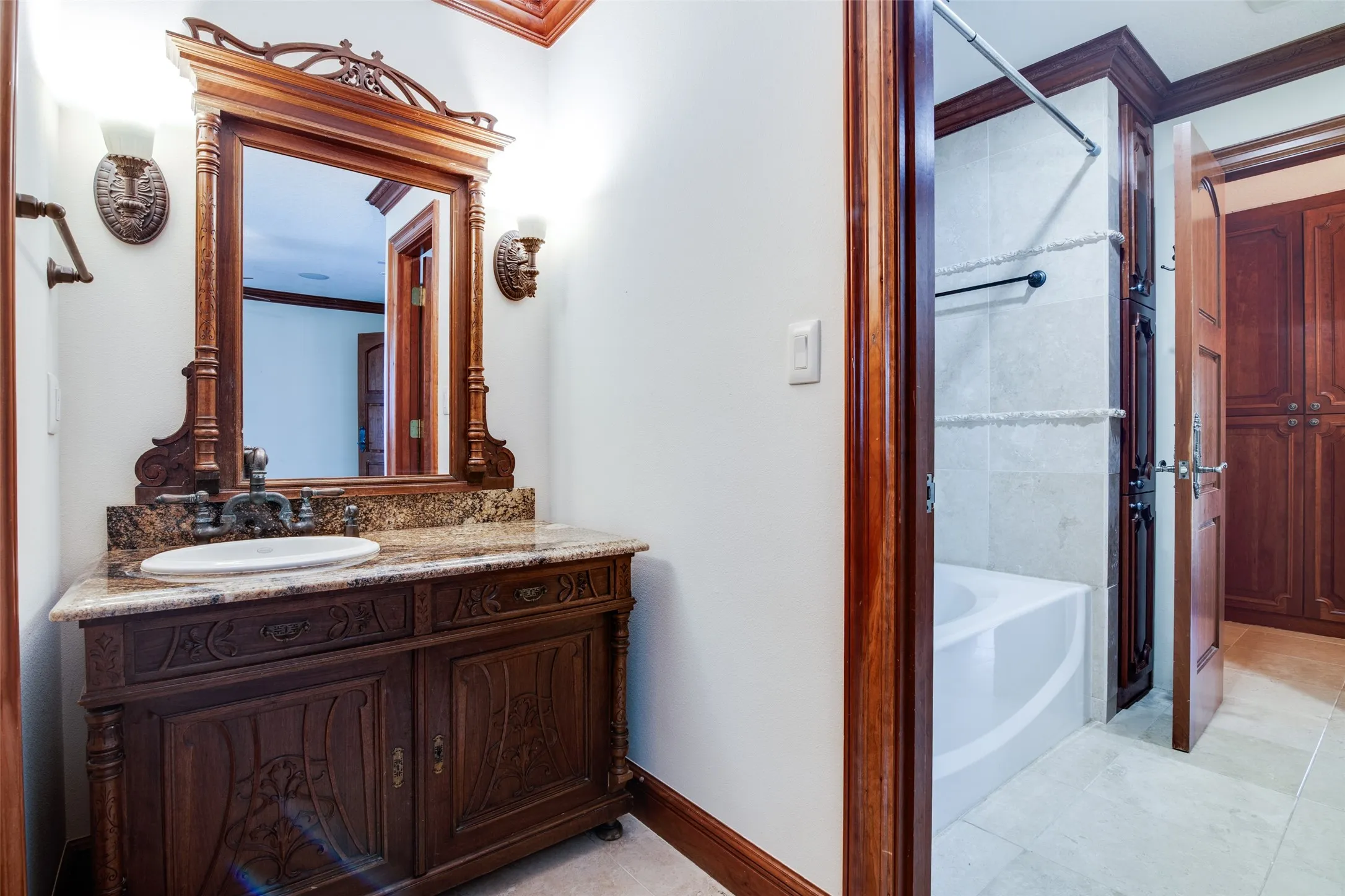 Jack and Jill upstairs bathroom
