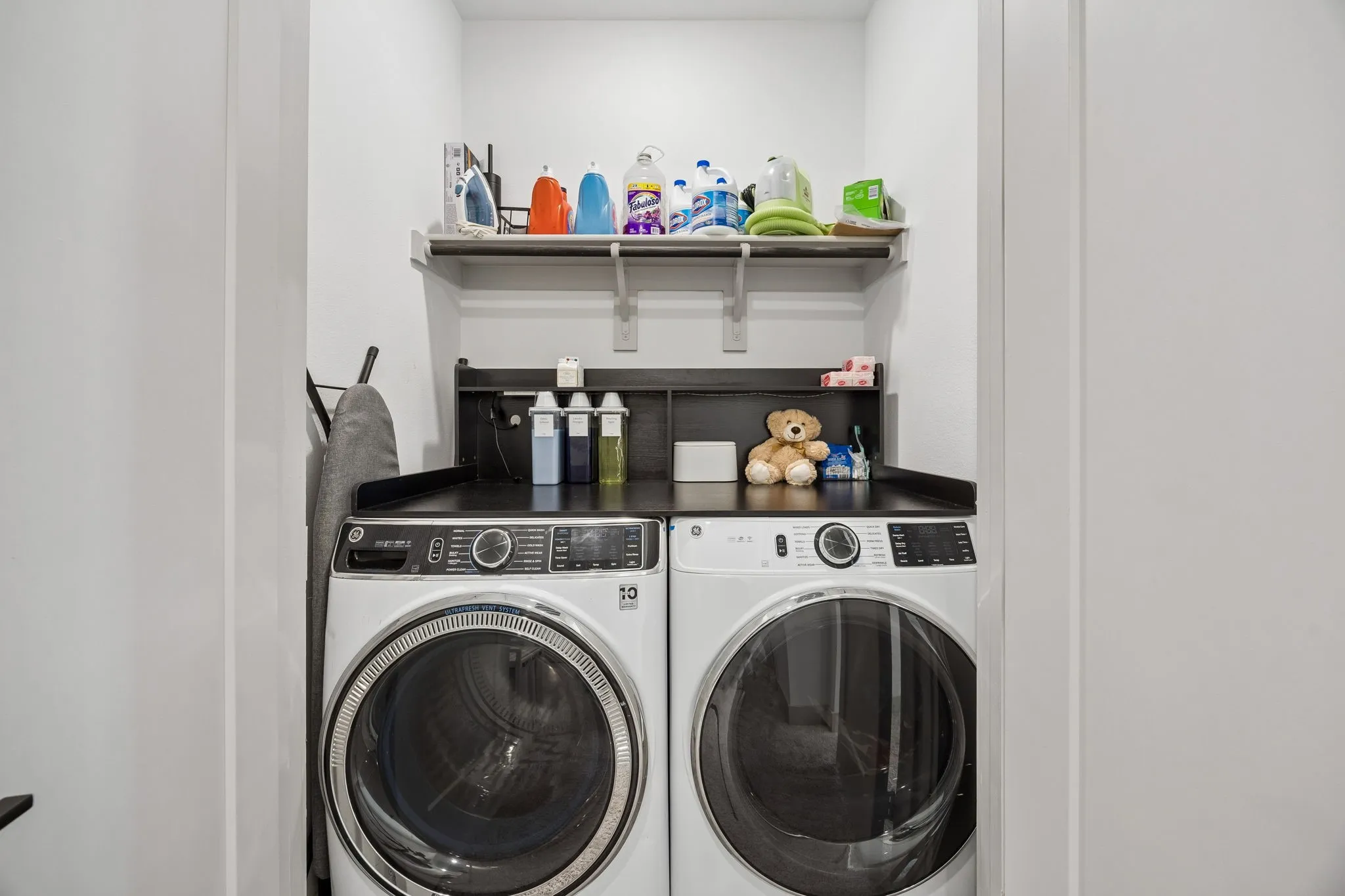 The Laundry space is on the 3rd floor with the bedrooms.