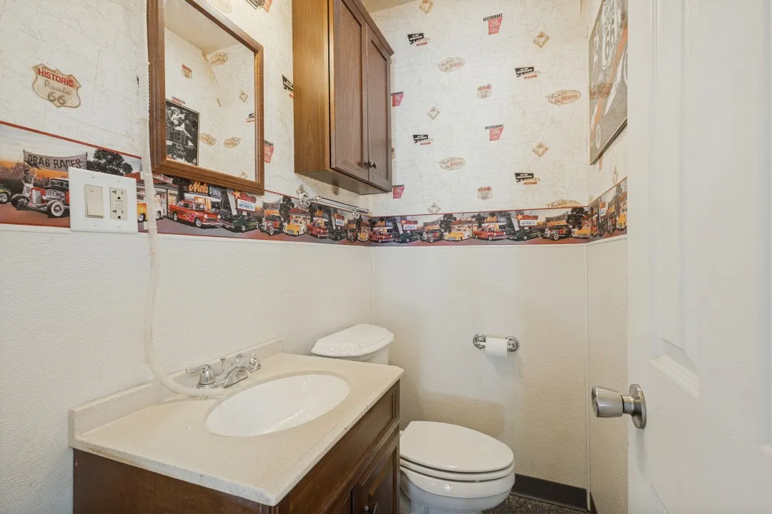 Half Bath in Workshop