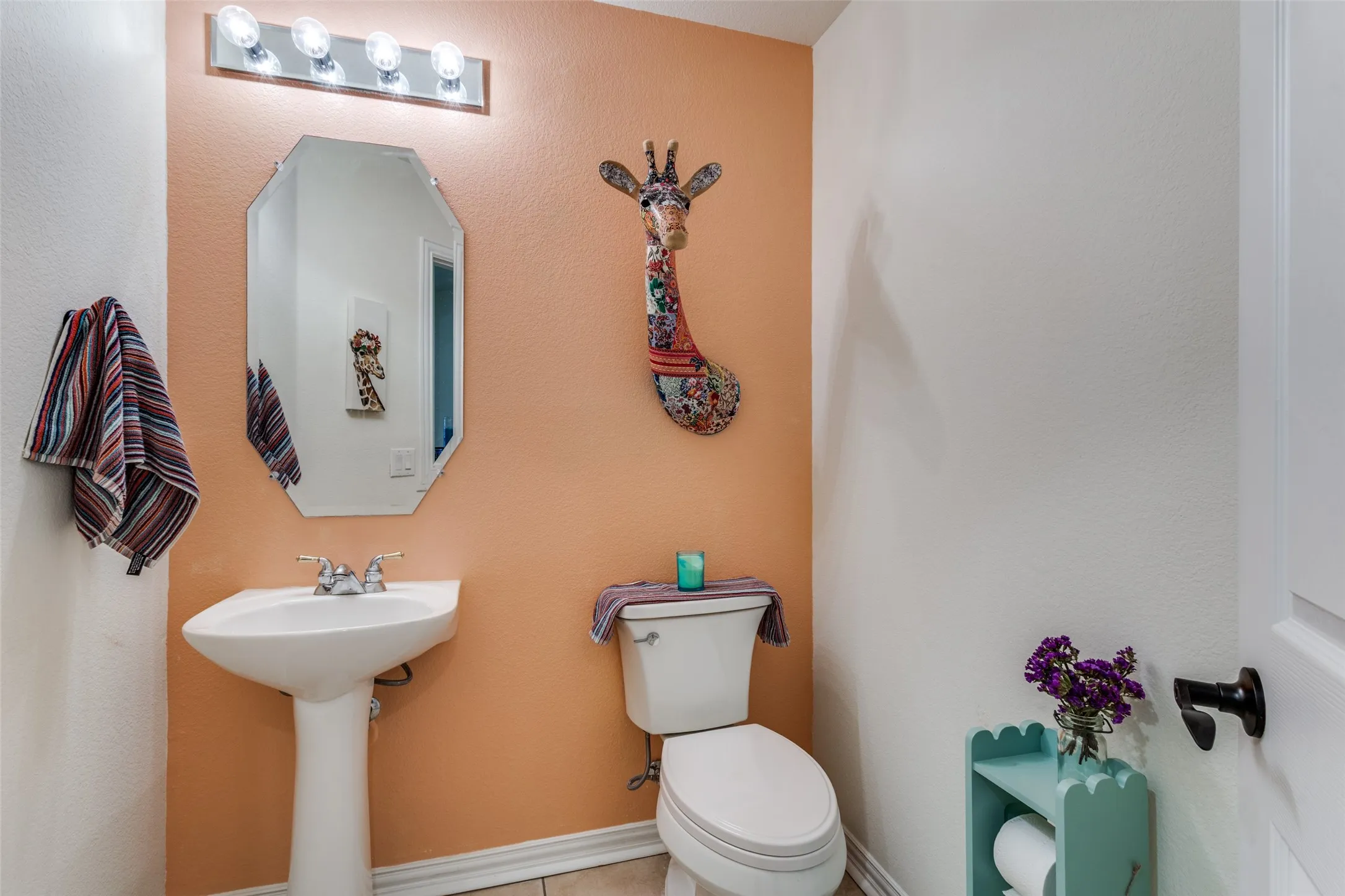 Half Bath next to the laundry room