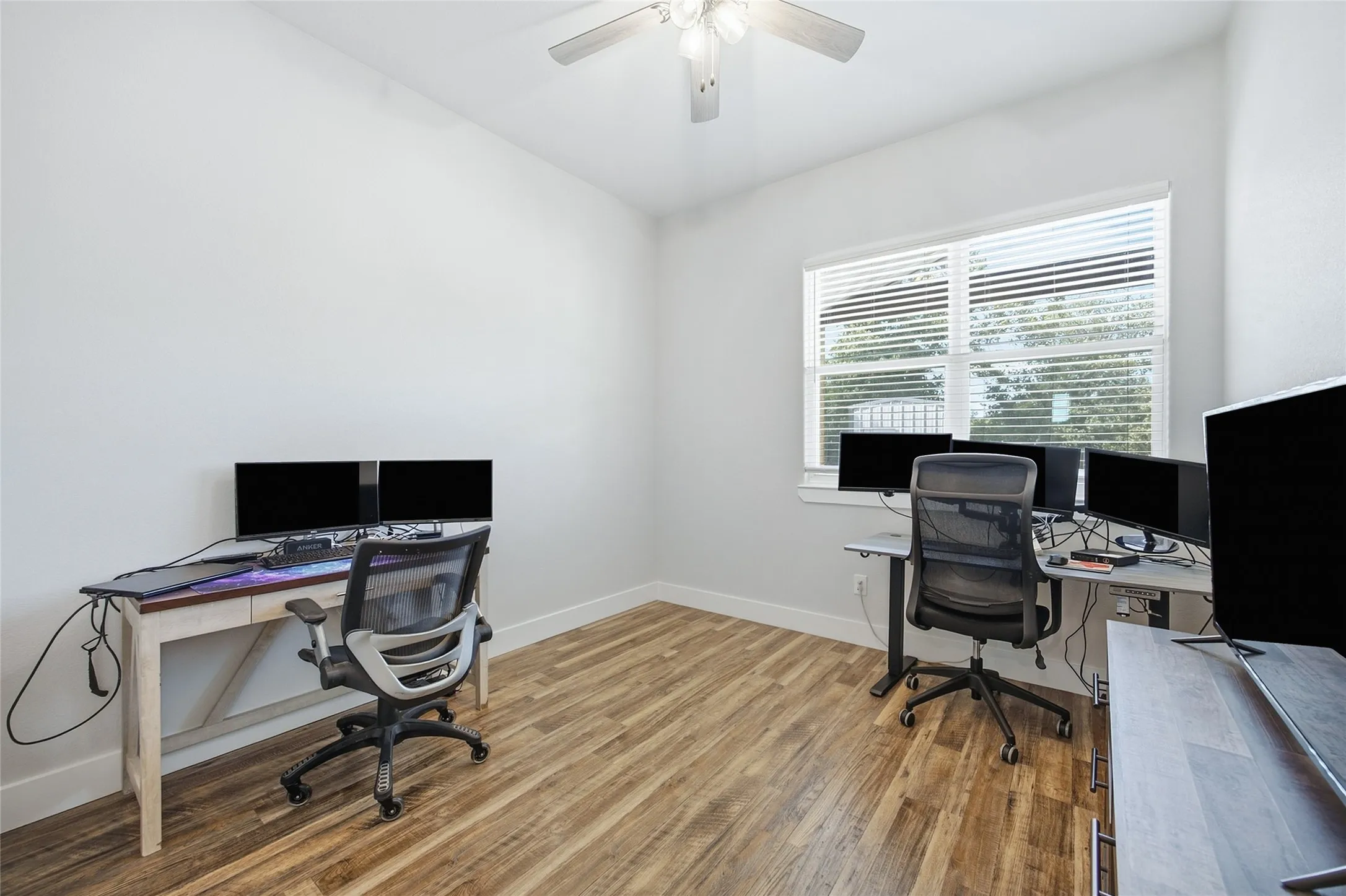 first bedroom or office