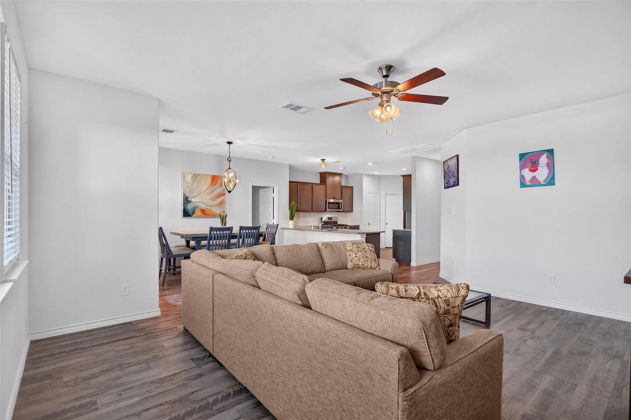 Open floor plan