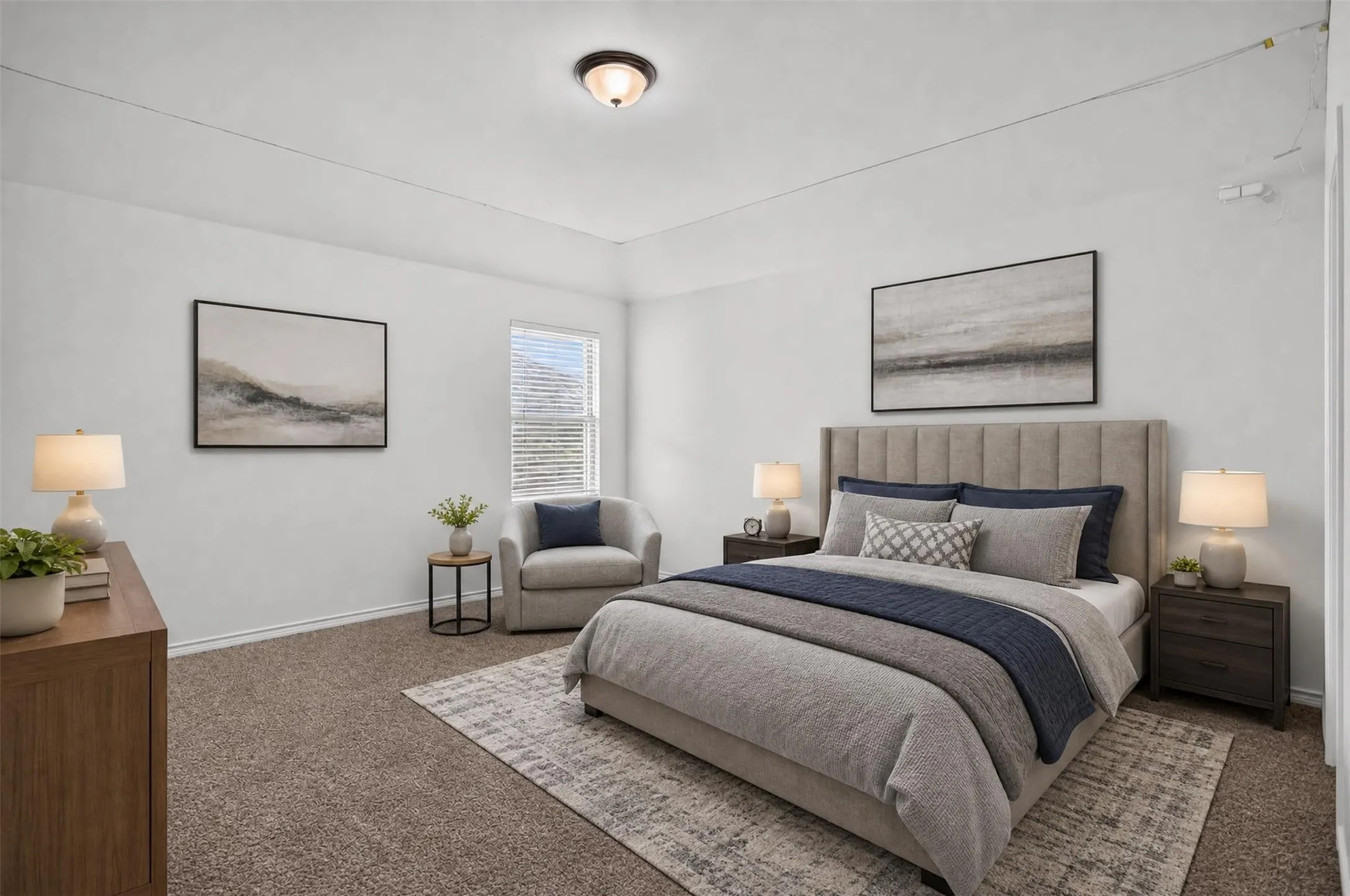 Second story bedroom- could be a 2nd master as it has a huge closet.