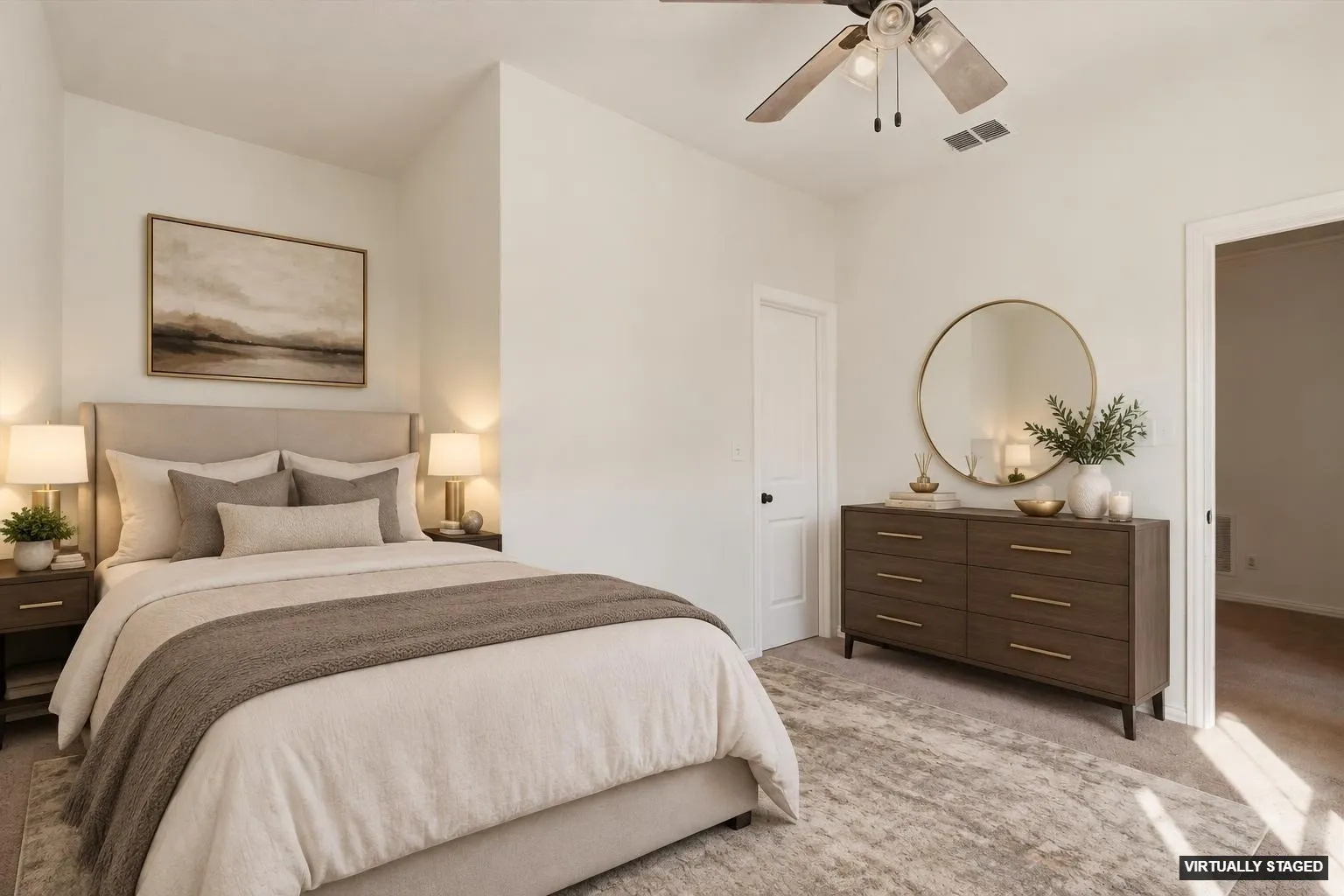 Bedroom #2 (virtually staged)