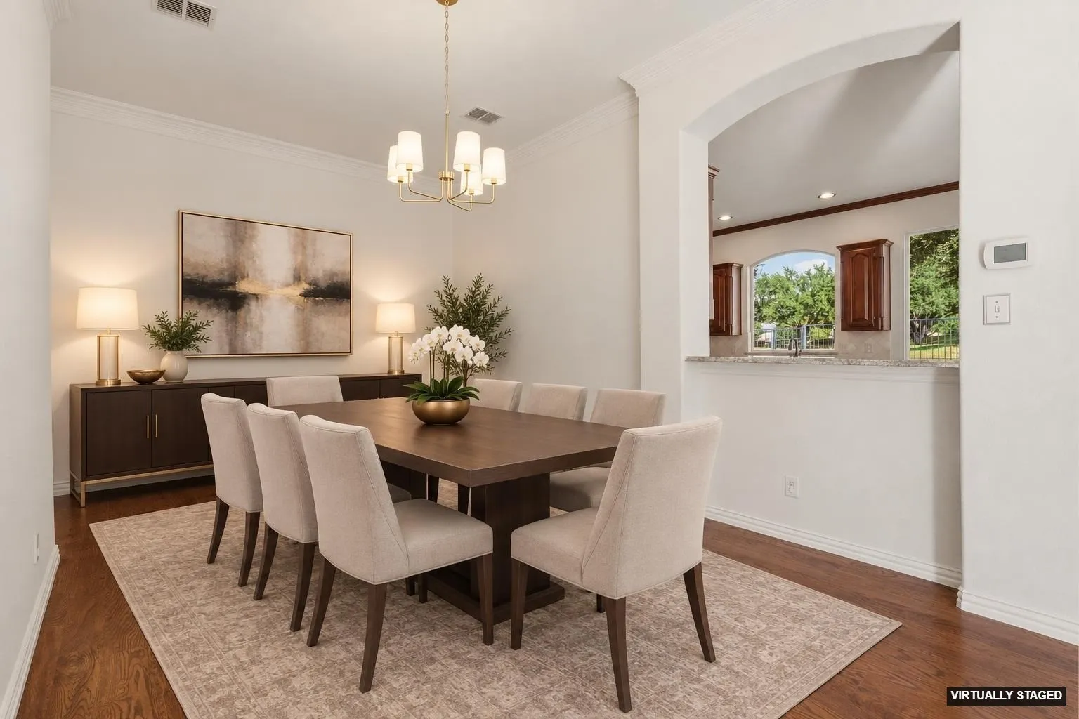 Dining Area view #2 (virtually staged)