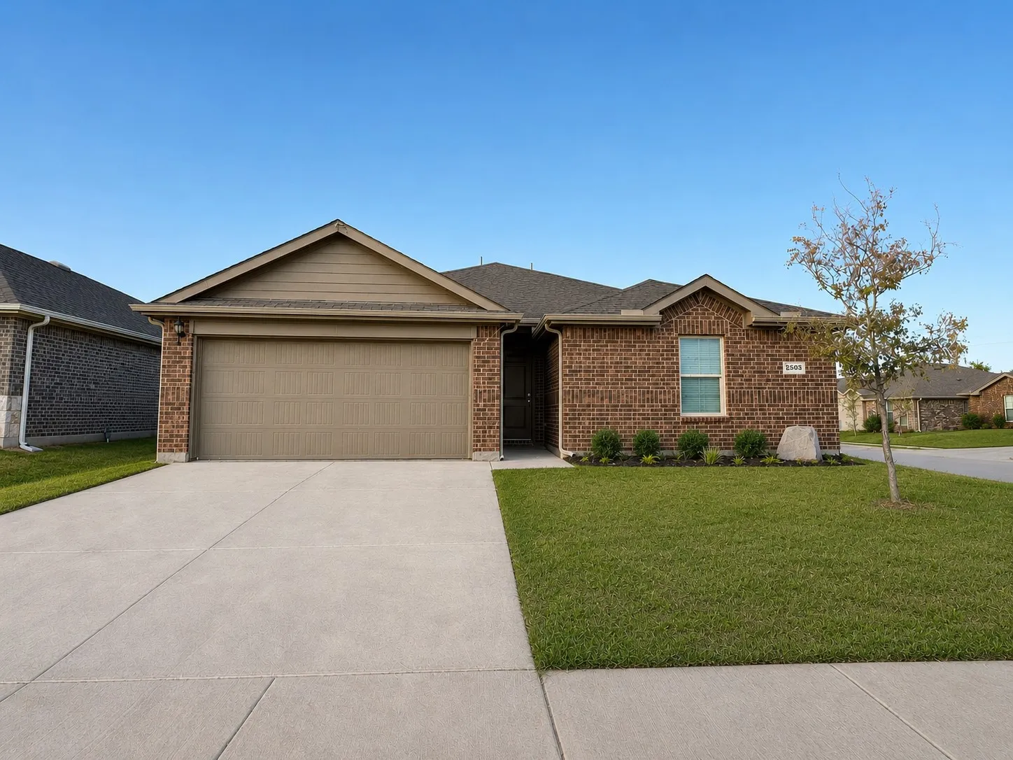 Single Family Residence For Sale in Grayson County , 2803 Jasmine Drive, Sherman, Texas 75092, 3 Bedroom, 2 Bathroom, 2 Garage spaces, 1,478 Sqft, built in 2023, mls#21374309, Real Estate Agent in Sherman, Homes For Sale in Grayson county, Homes For Sale in Sherman, Realtor in Sherman Texas, Real Estate Brokerage Independent Realty Texas, Luminita Cordes Realtor