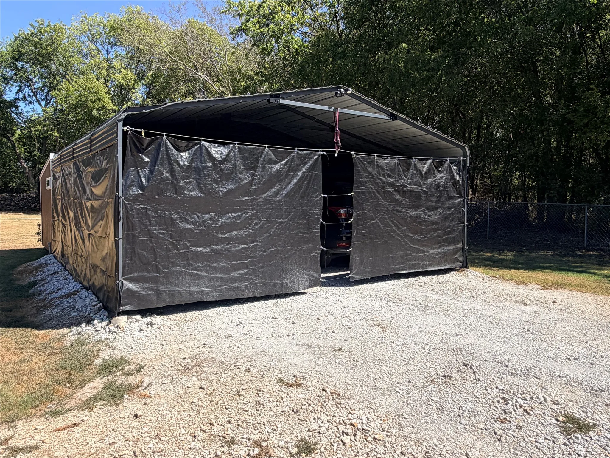 Covered Car Port