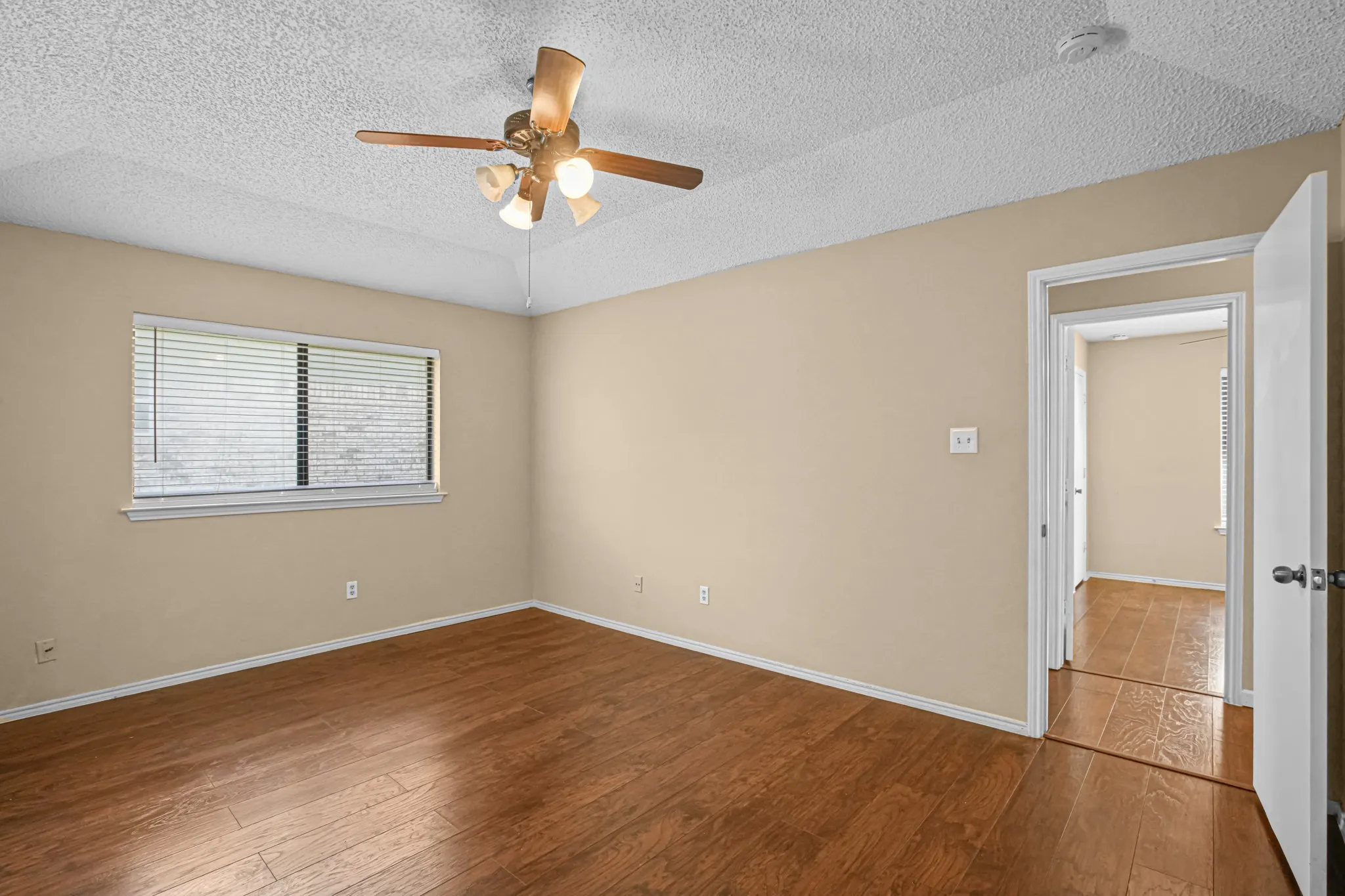 Roomy Master Bedroom