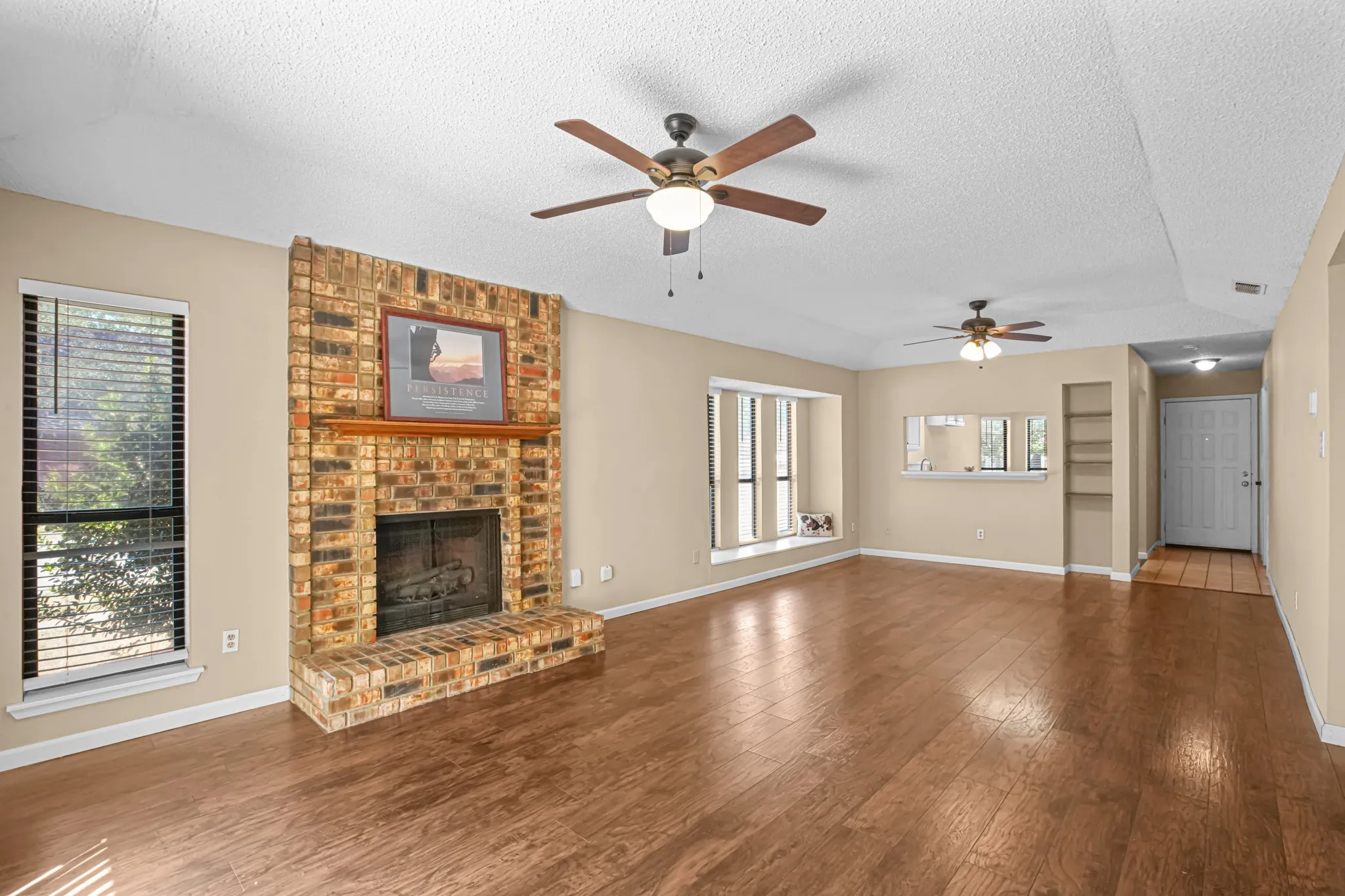 Stay engaged with the open concept floorplan.