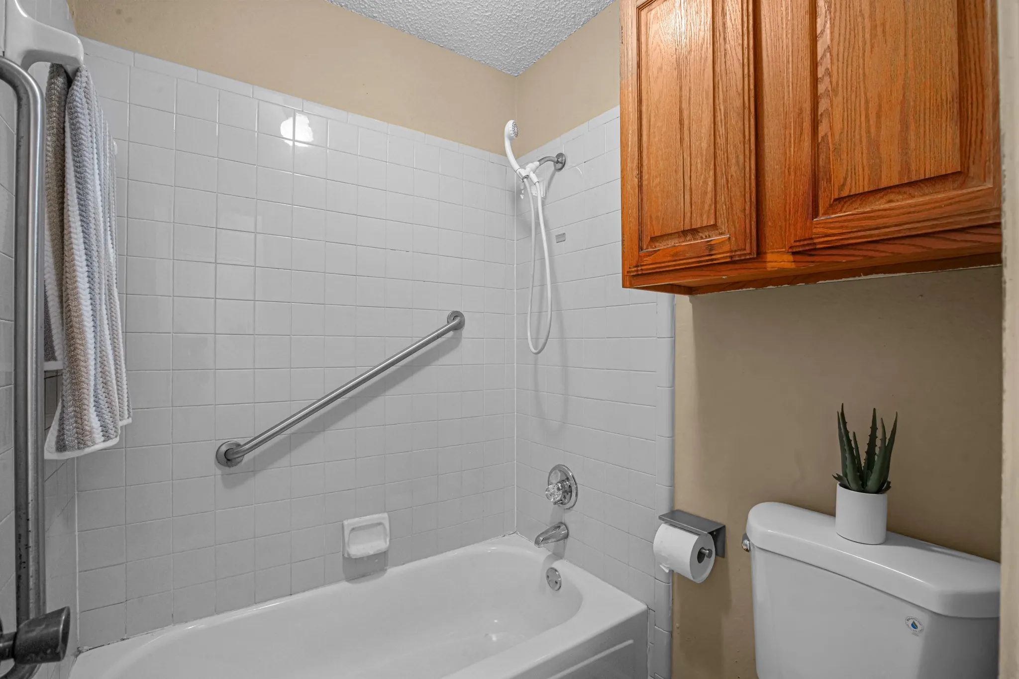 Hallway bathroom