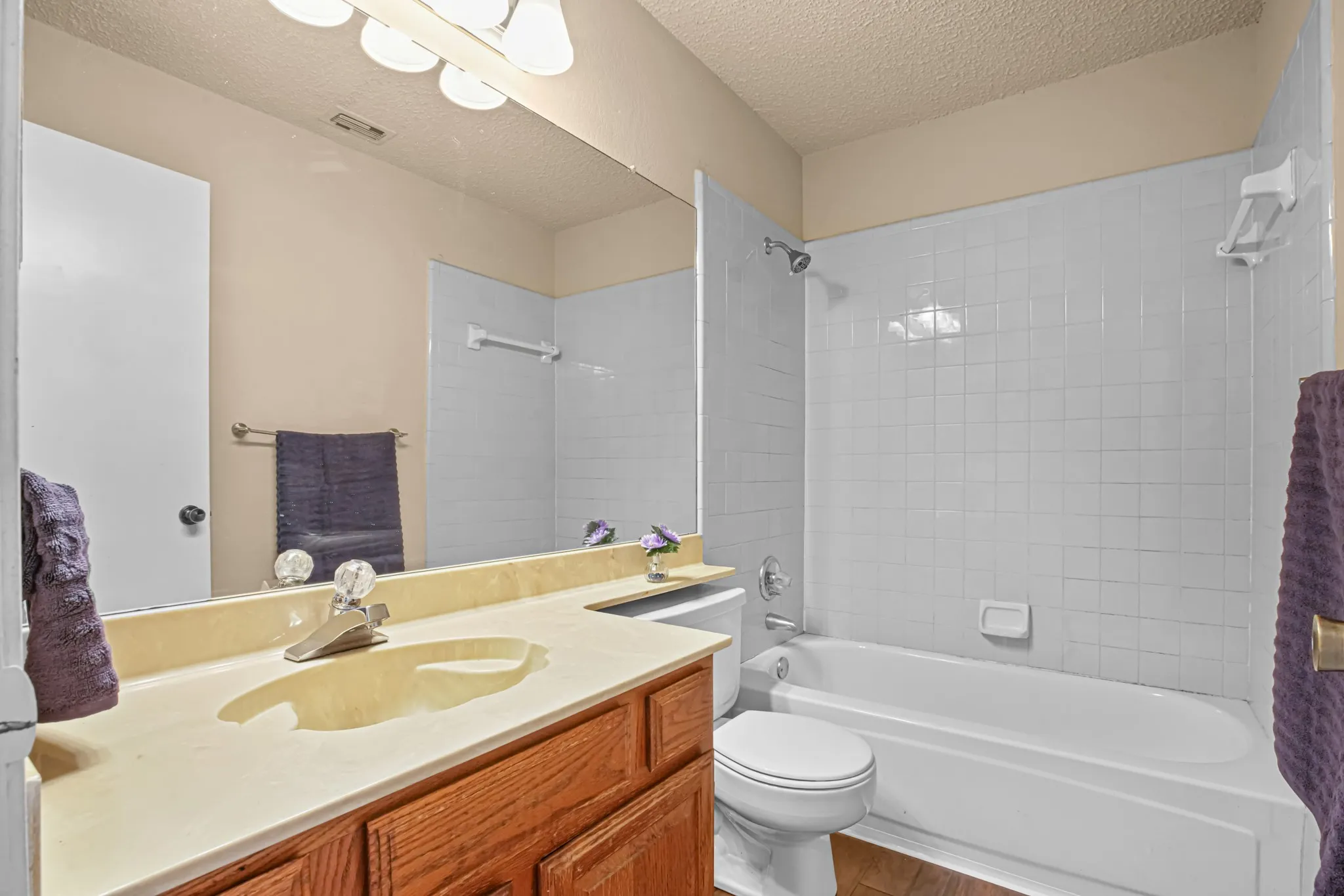 Hallway bathroom