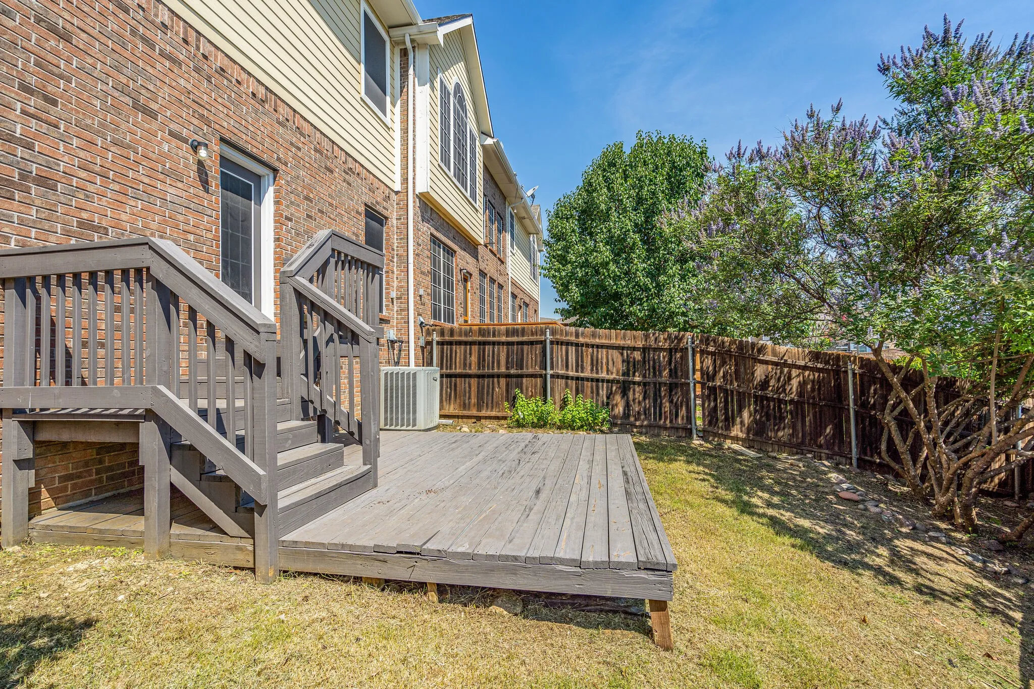 Private courtyard off the back of home!