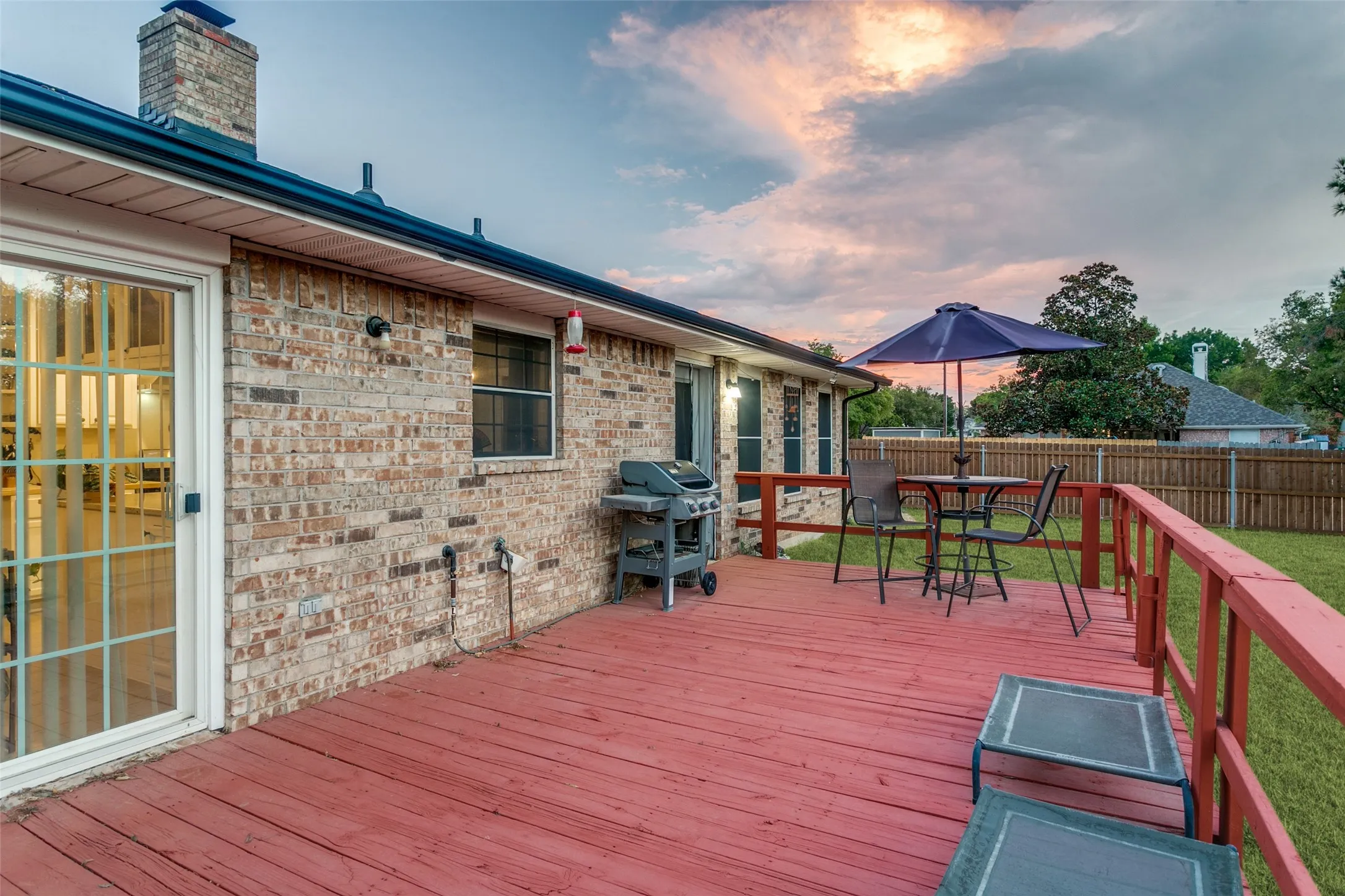 Deck for Grilling Out!