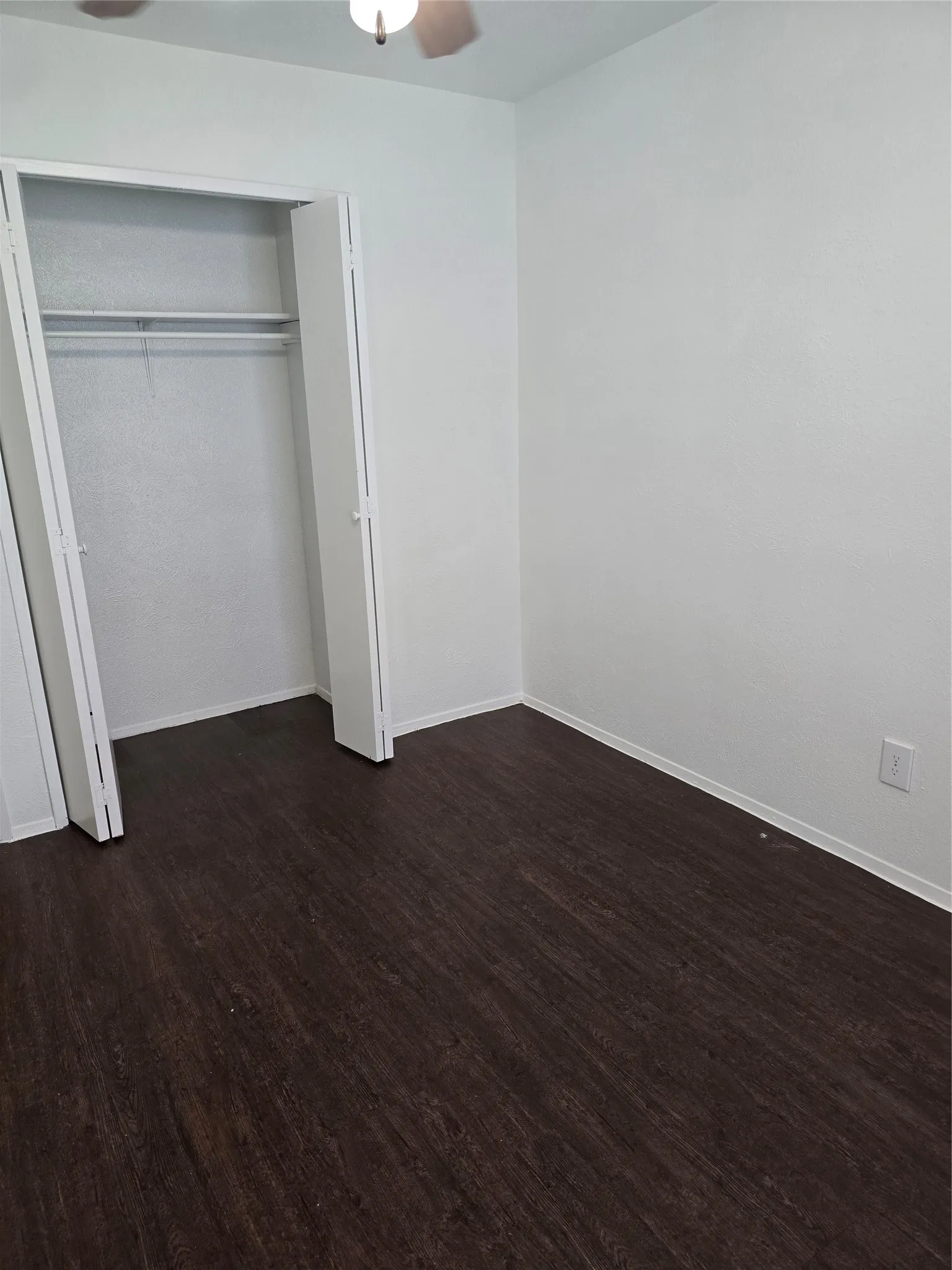closet in first bedroom.