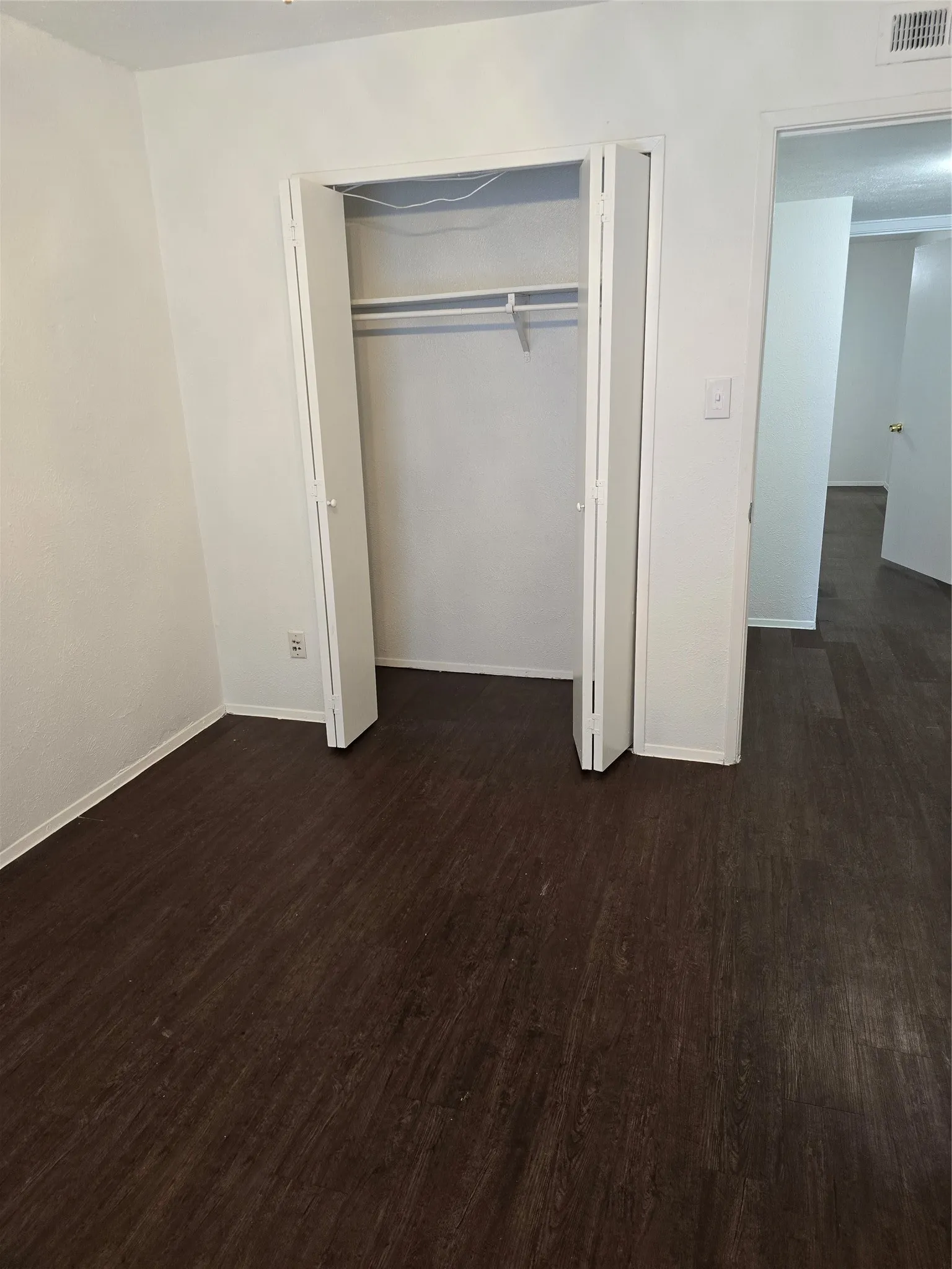 Second bedroom closet.