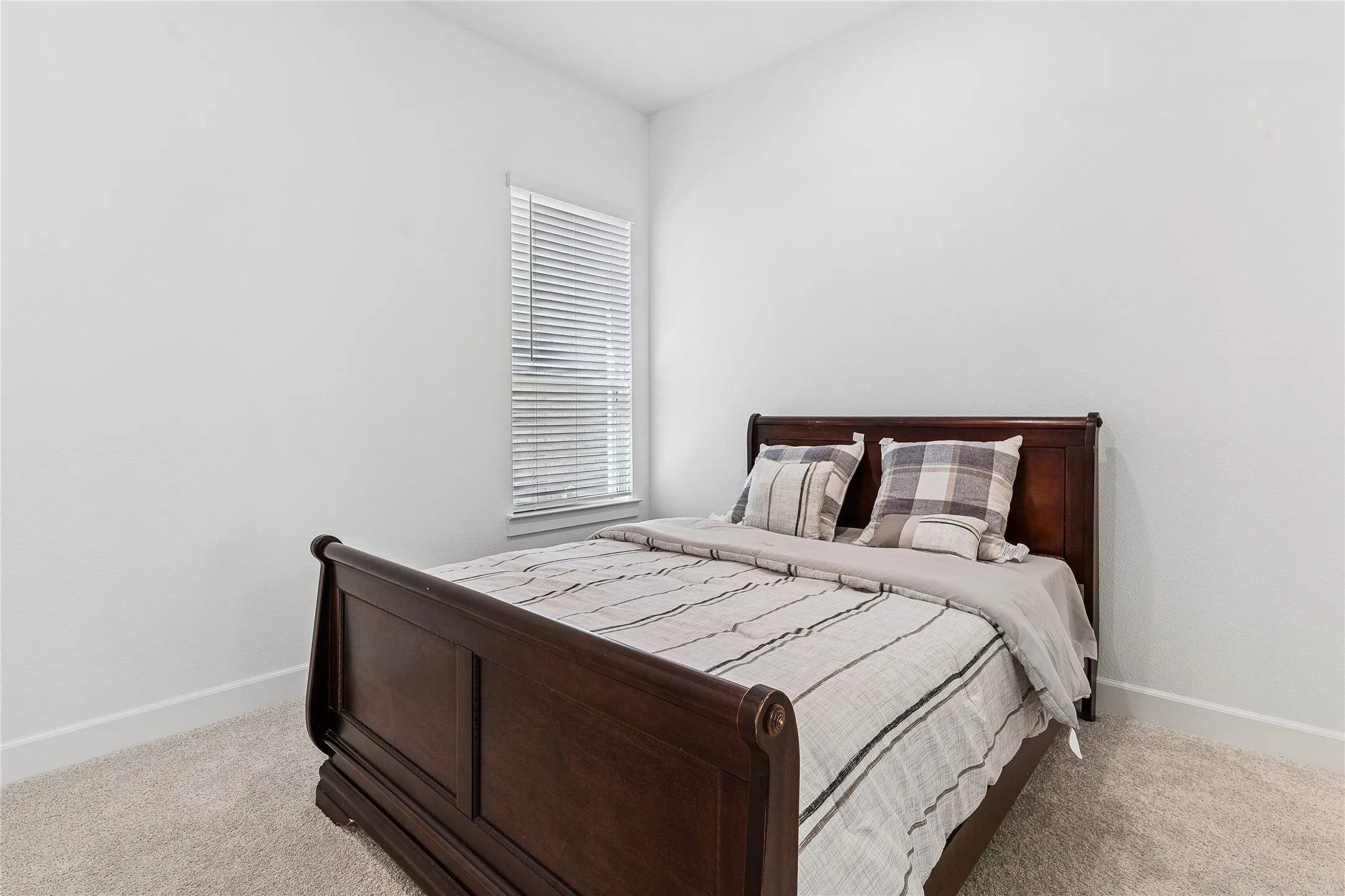 Window with horizontal blinds