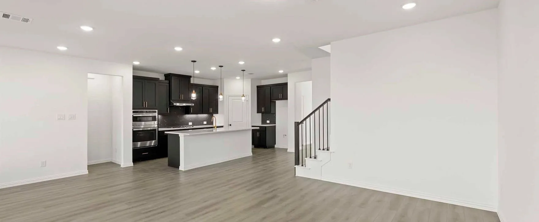 Open Kitchen-Living-Dining Room