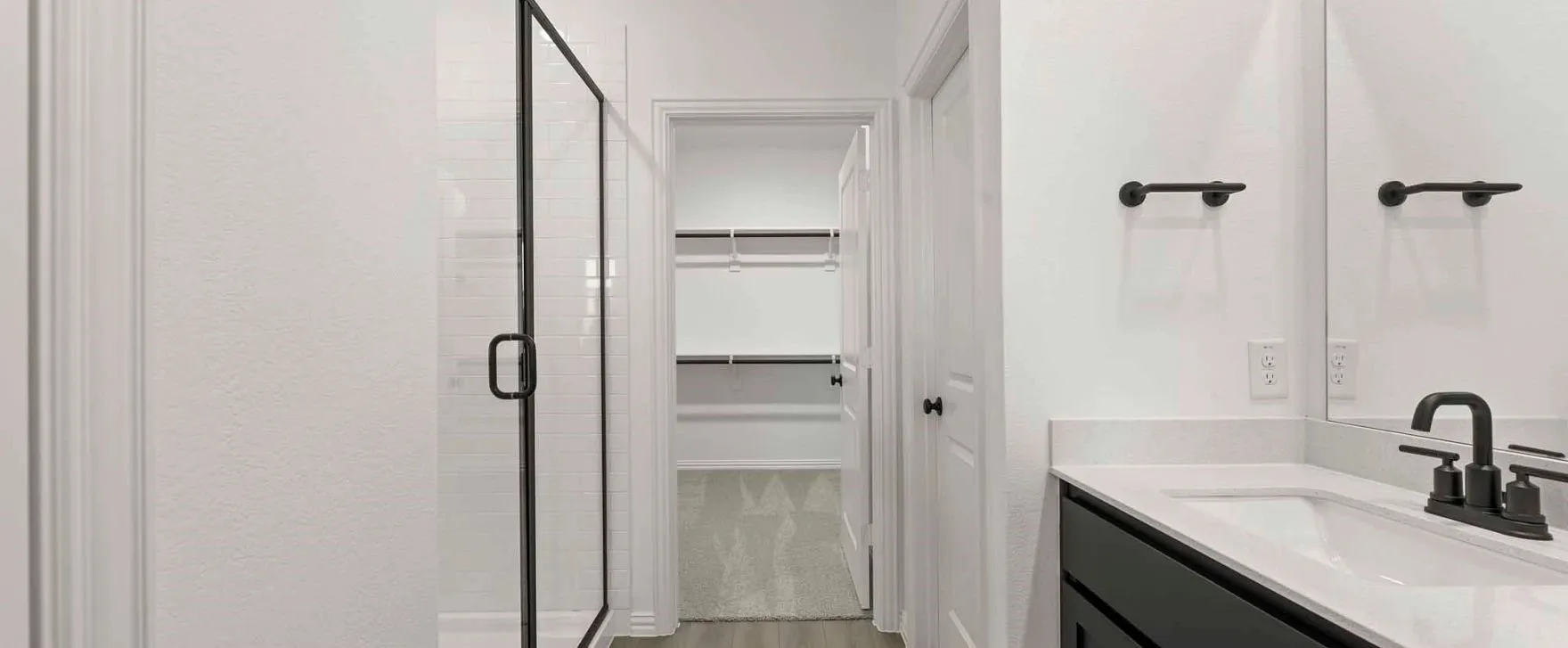 Primary Bathroom featuring the Noir Collection