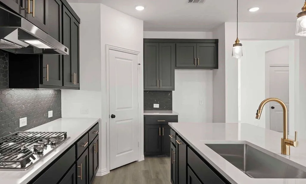 Kitchen featuring the Noir Collection