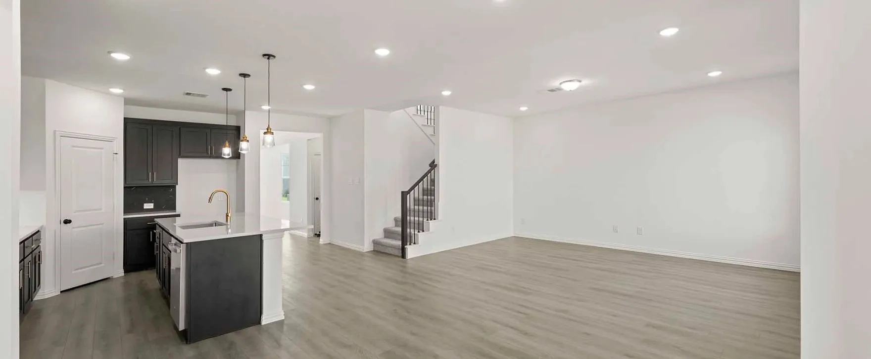 Open Kitchen-Living-Dining Room