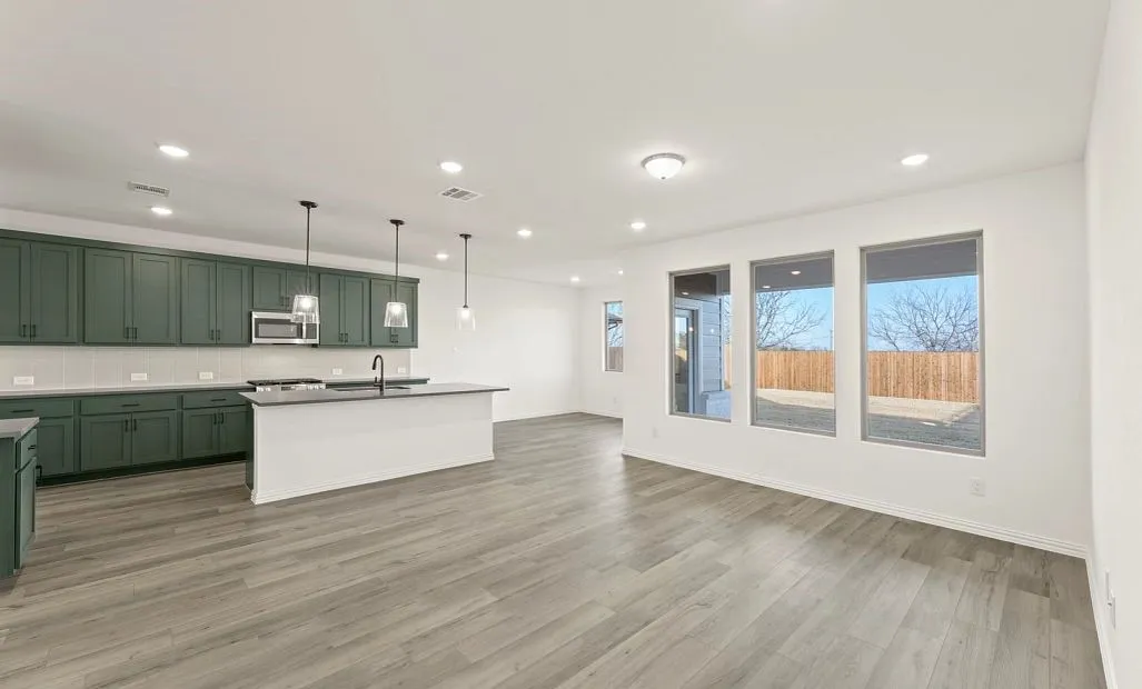 Open Kitchen-Living-Dining Room