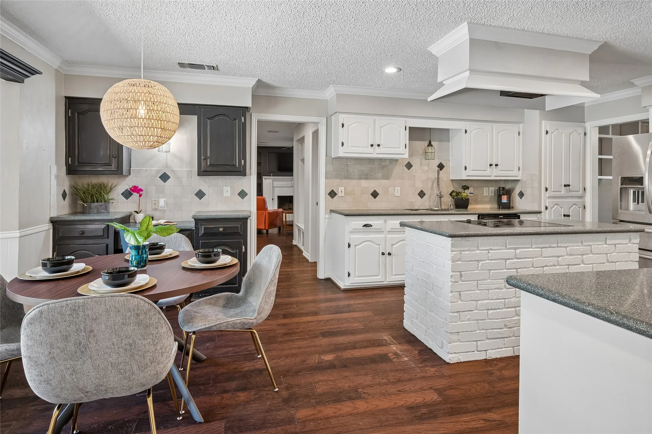 the heart of the home is the kitchen!