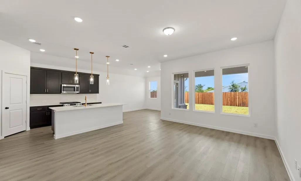 Open Kitchen-Living-Dining Room Representative Photo