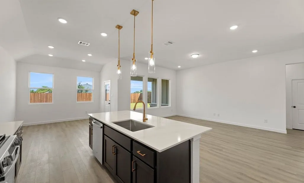Open Kitchen-Living-Dining Room Representative Photo