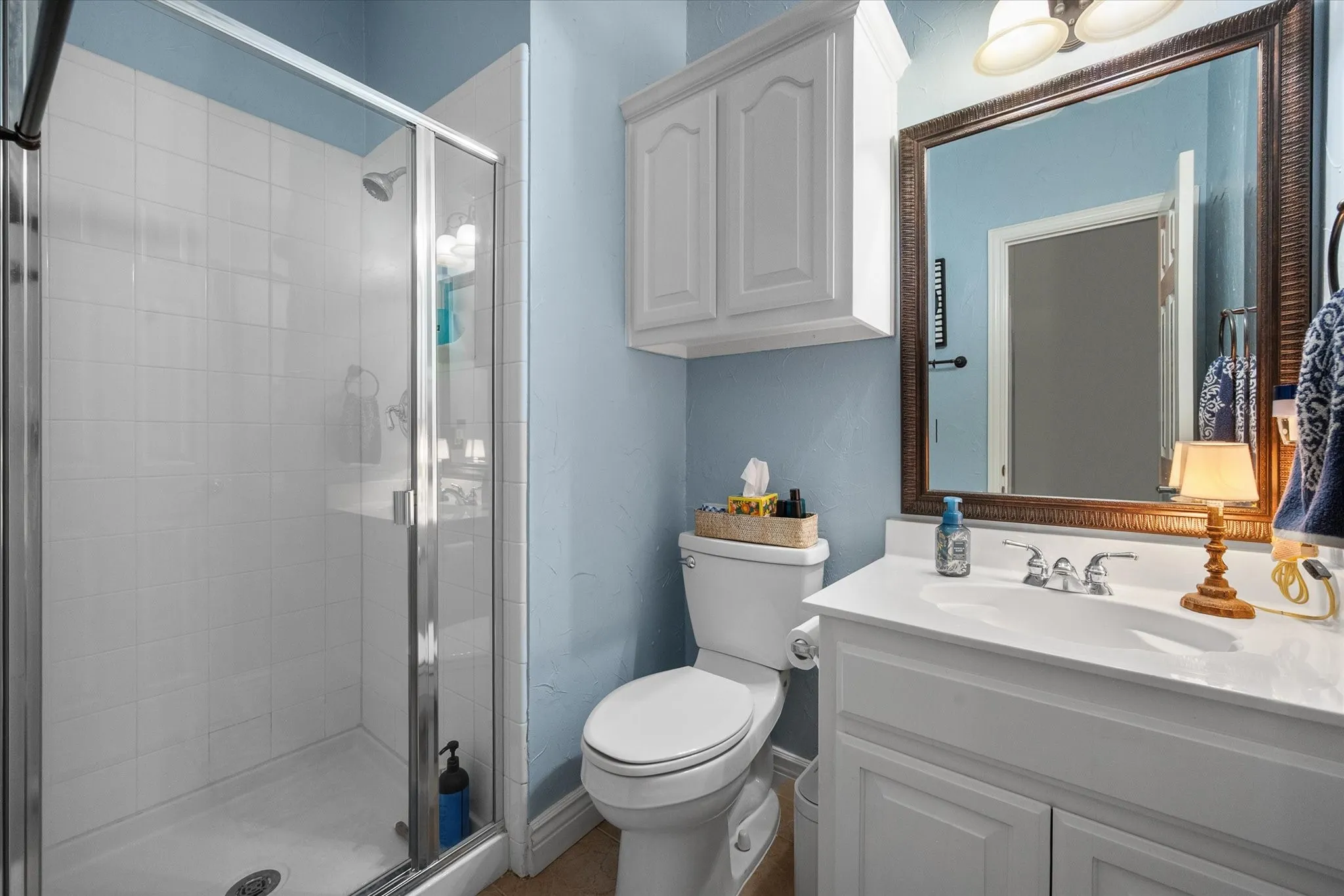 Full bathroom downstairs directly off of the second bedroom