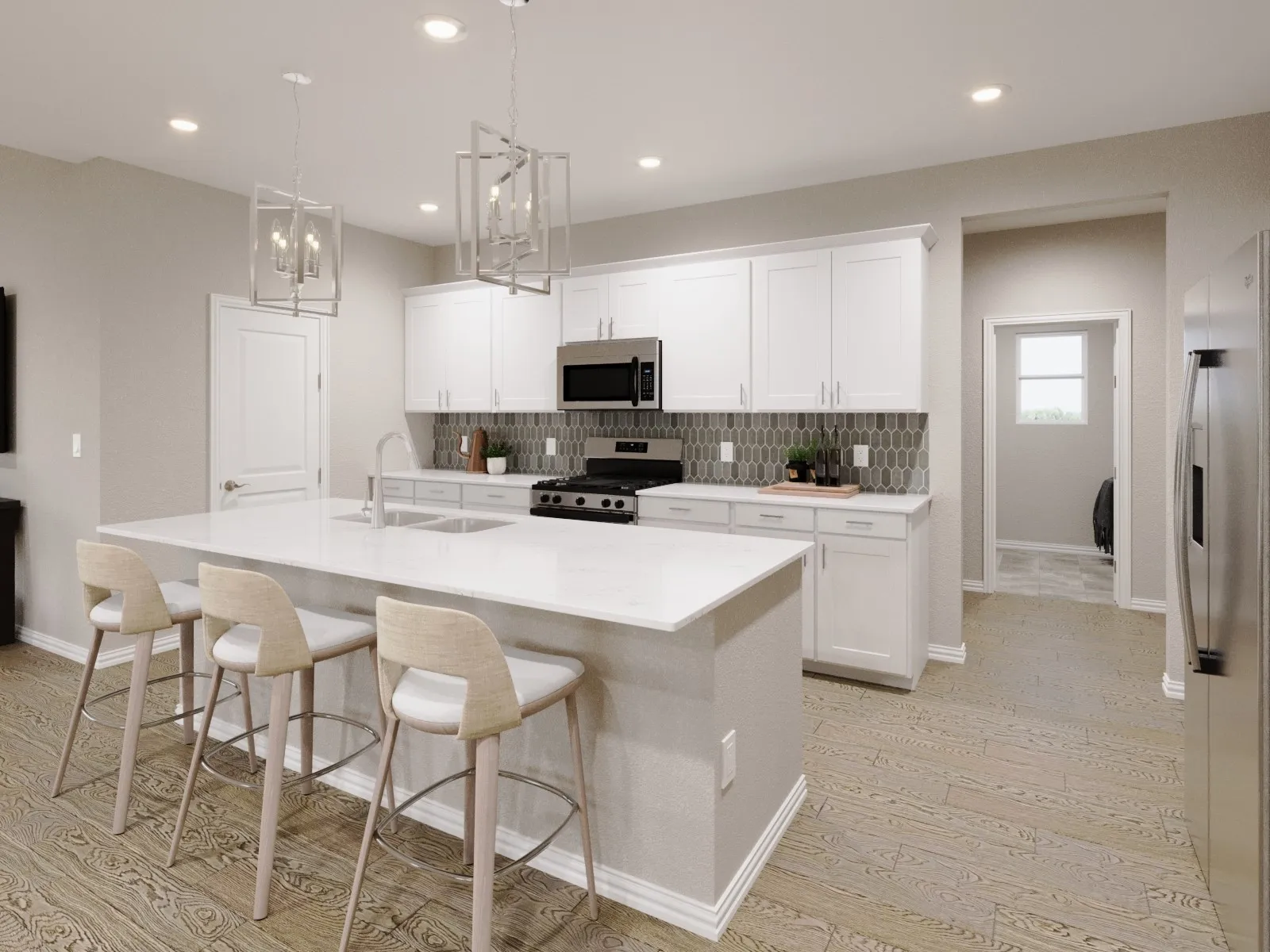 Photo is not of the actual home, but is an inspirational photo of builder’s model home and may depict options, furnishings, and/or decorator features that are not included.