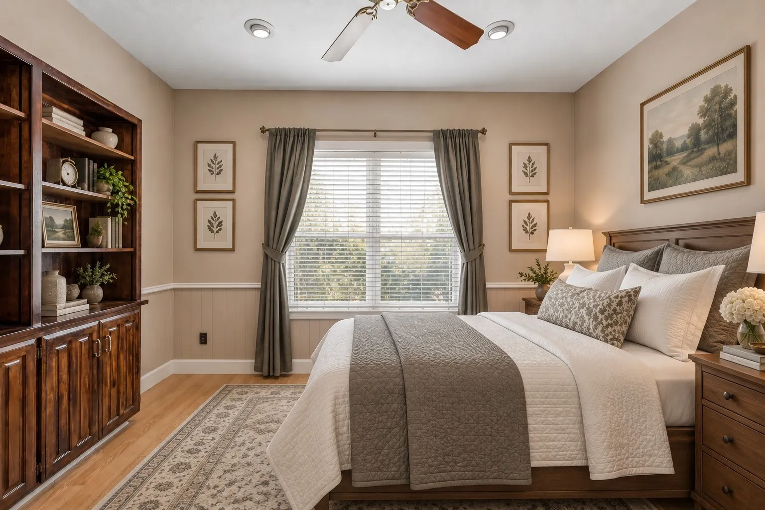 Bedroom—Virtually Staged