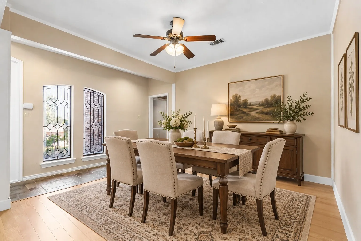 Dining Area—Virtually Staged