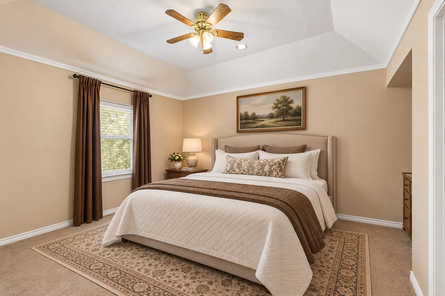 Bedroom—Virtually Staged