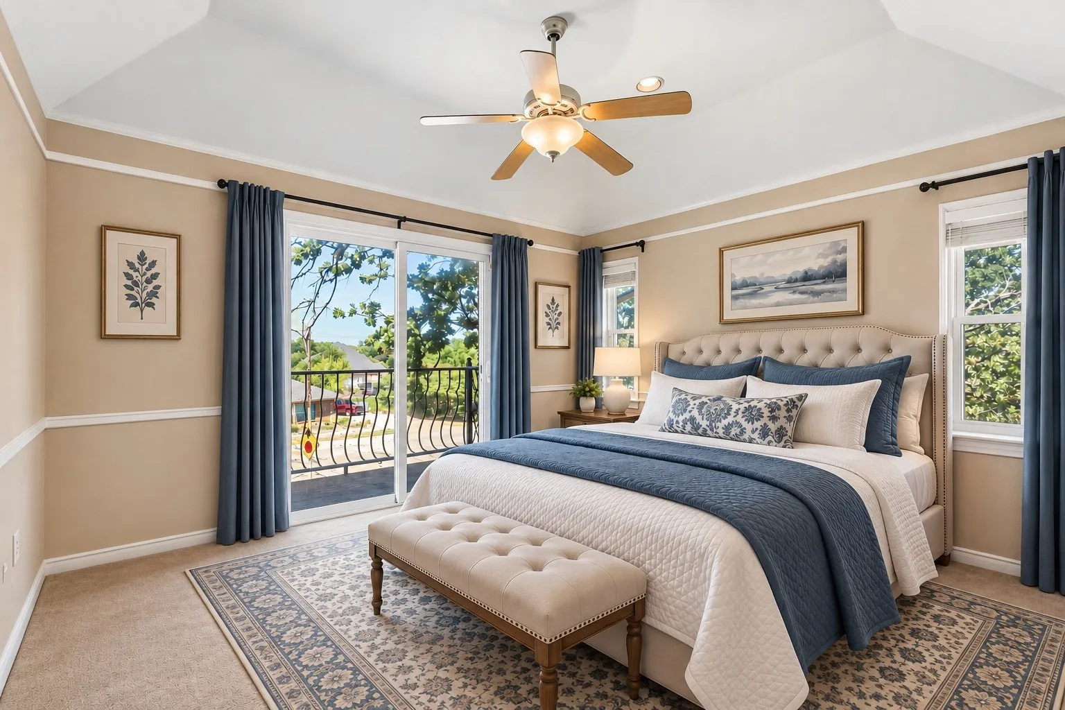 Bedroom—Virtually Staged