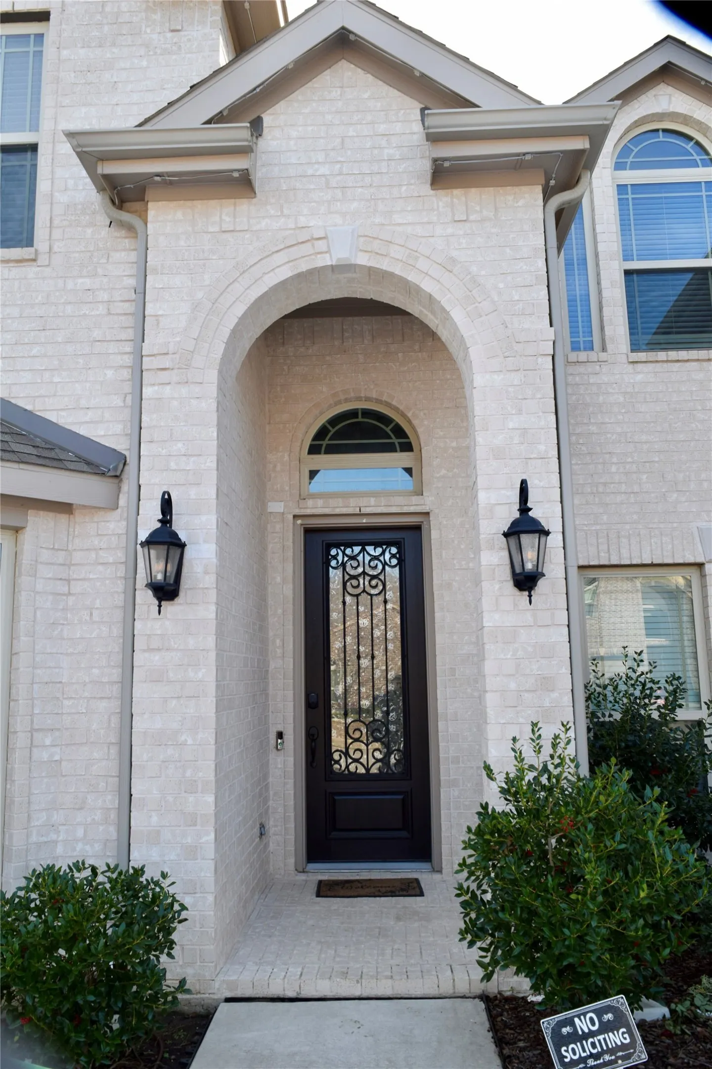 View of exterior entry