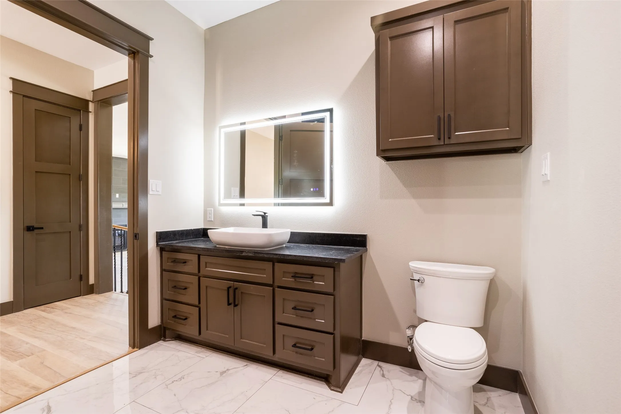 Secondary bathroom